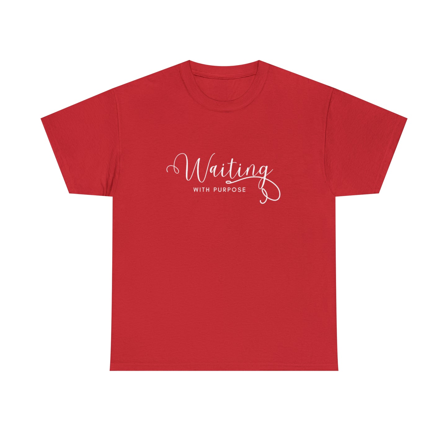 Waiting With Purpose - Heavy Cotton Tee