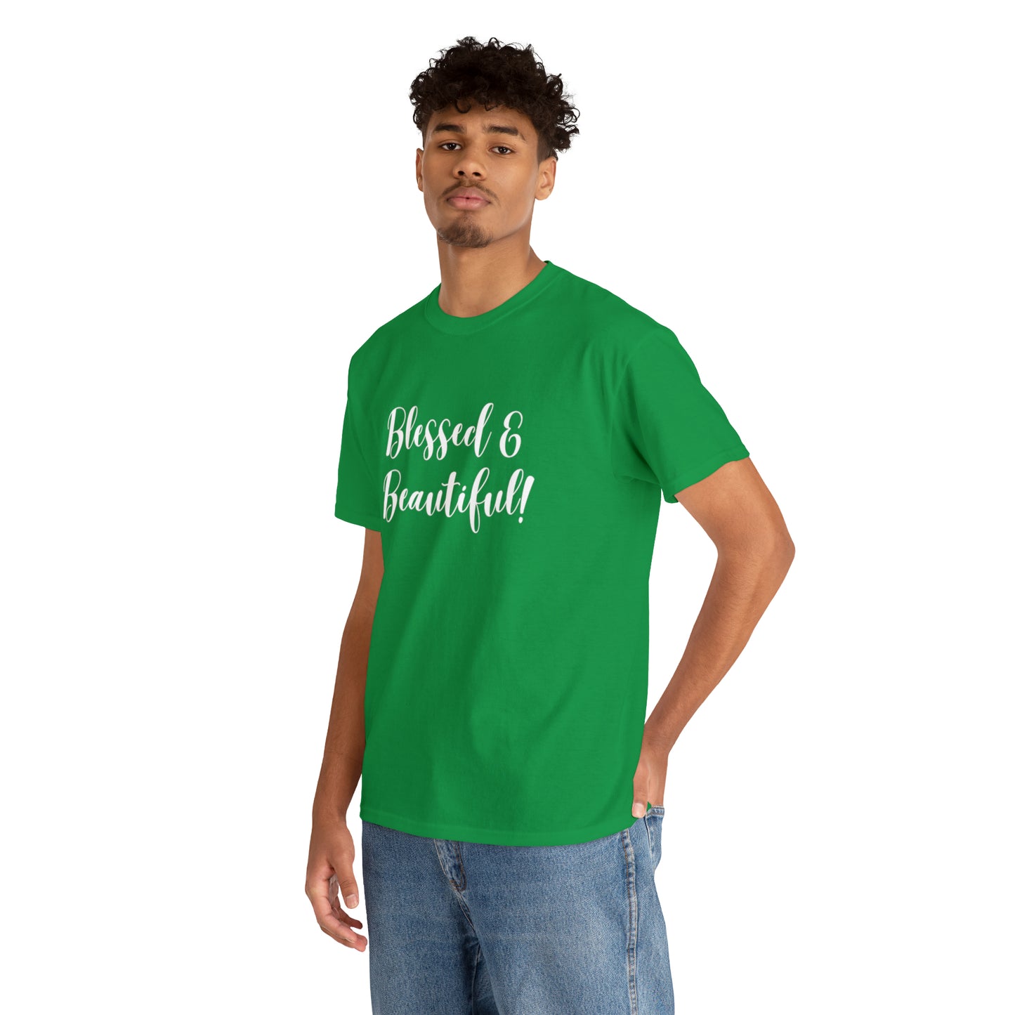 Blessed & Beautiful - Classy Cotton Tee - Unisex