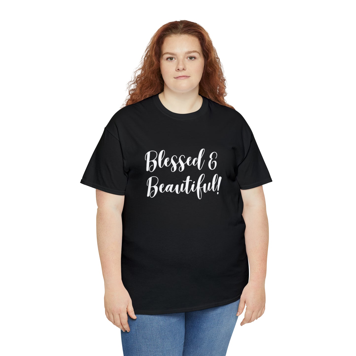 Blessed & Beautiful - Classy Cotton Tee - Unisex