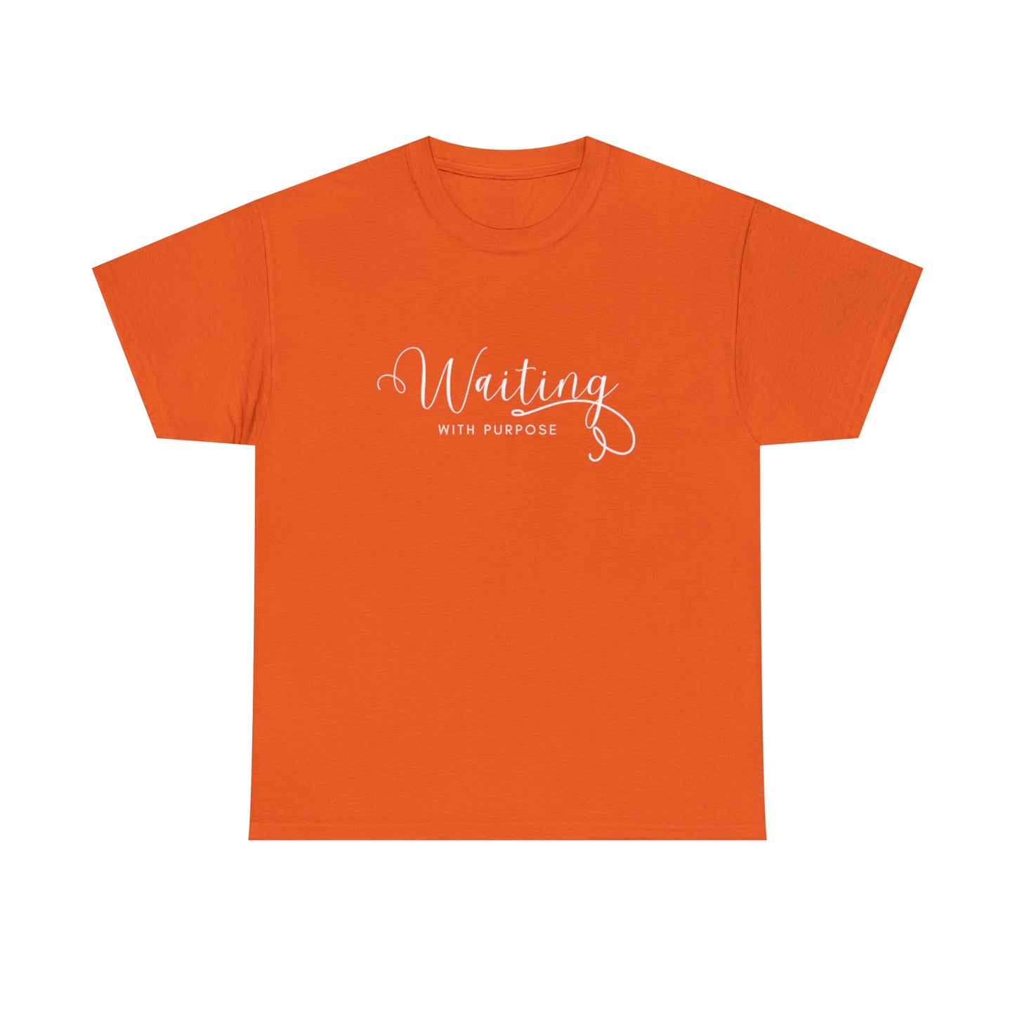 Waiting With Purpose - Heavy Cotton Tee