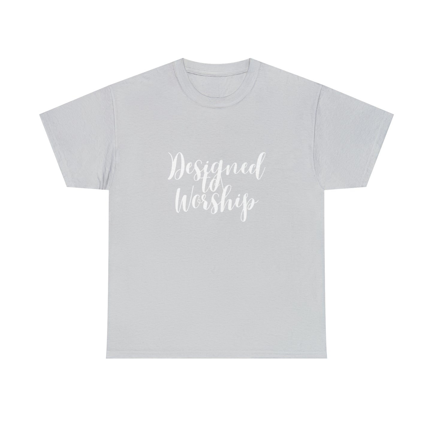 Designed to Worship - Classy Cotton Tee - Unisex