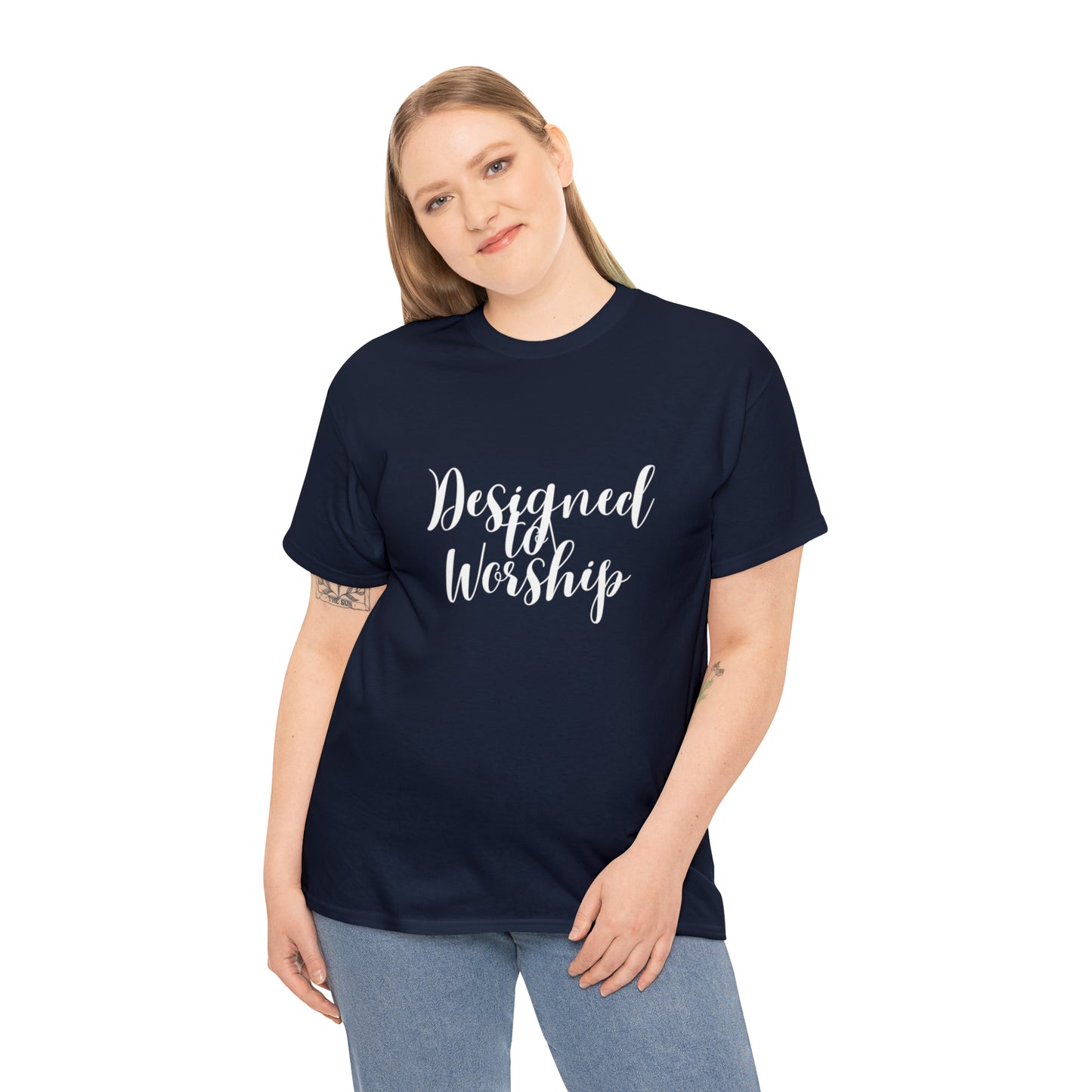 Designed to Worship - Classy Cotton Tee - Unisex