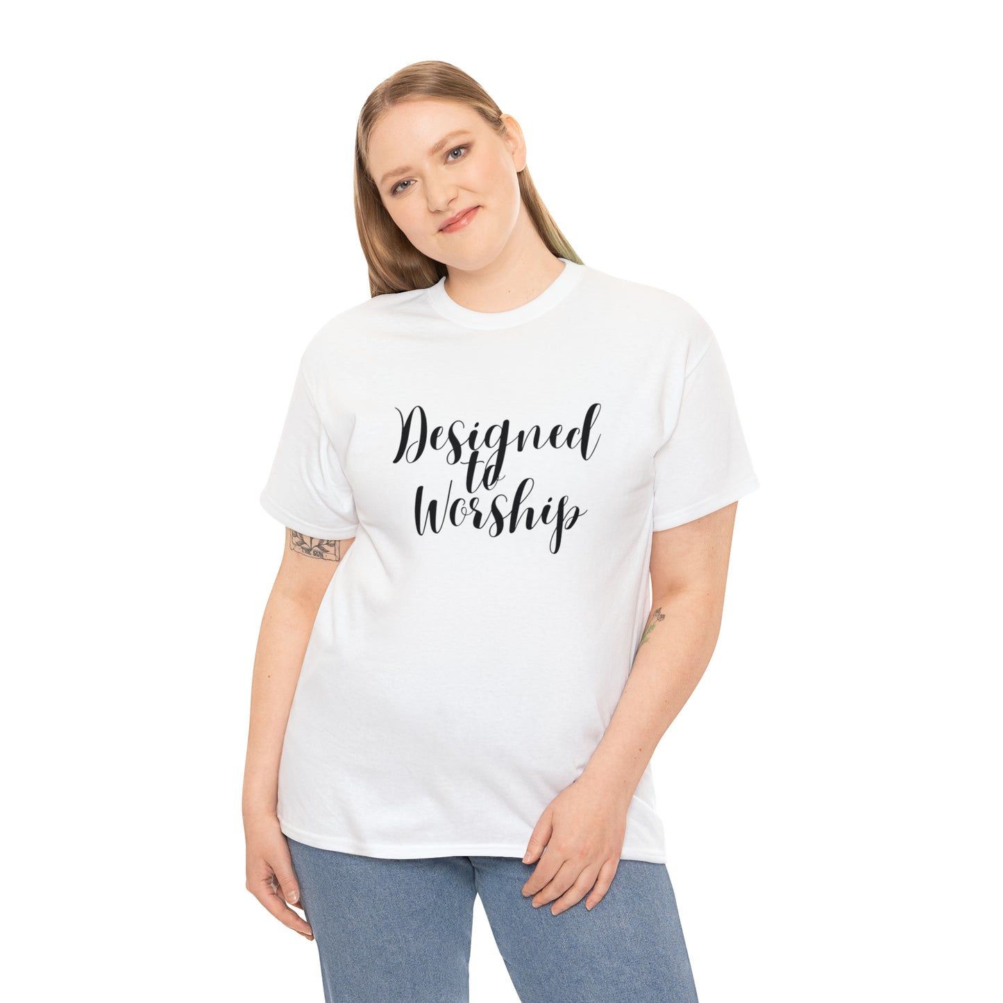 Designed to Worship - Classy Cotton Tee - Unisex