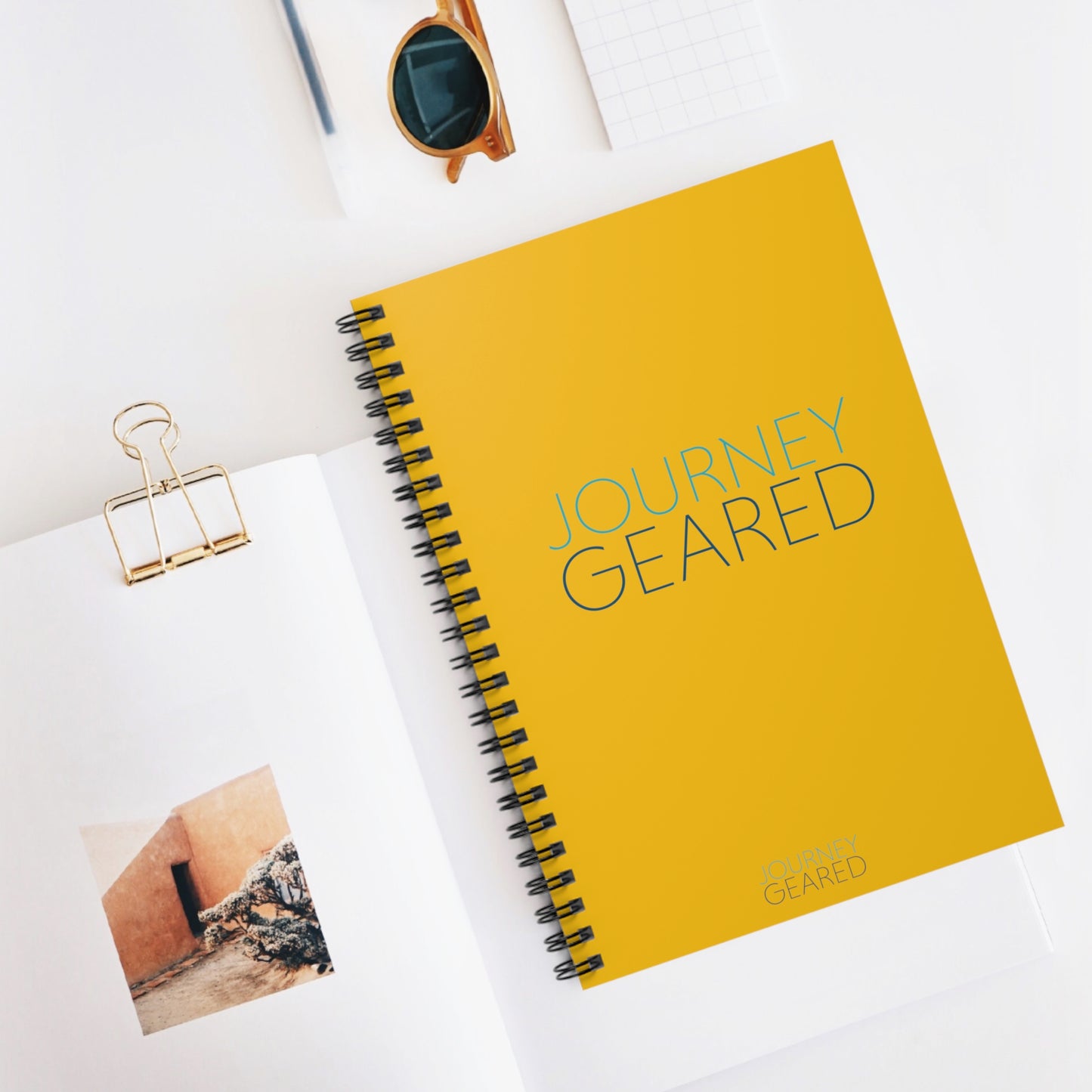 Journey Geared Journal / Notebook - Ruled Line