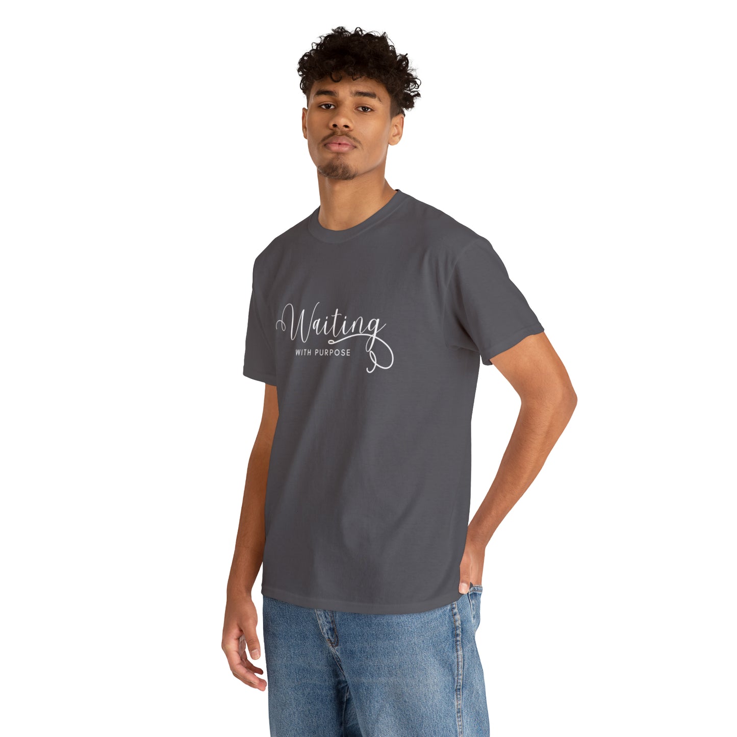 Waiting With Purpose - Heavy Cotton Tee