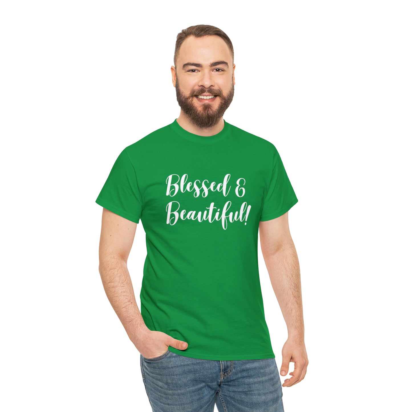 Blessed & Beautiful - Classy Cotton Tee - Unisex