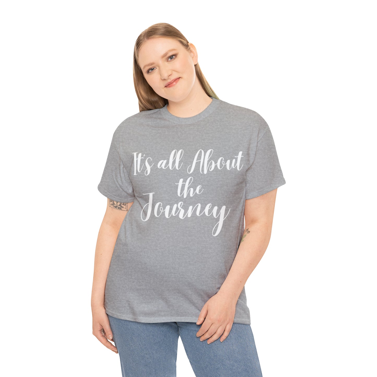 It's all About the Journey - Classy Cotton Tee - Unisex