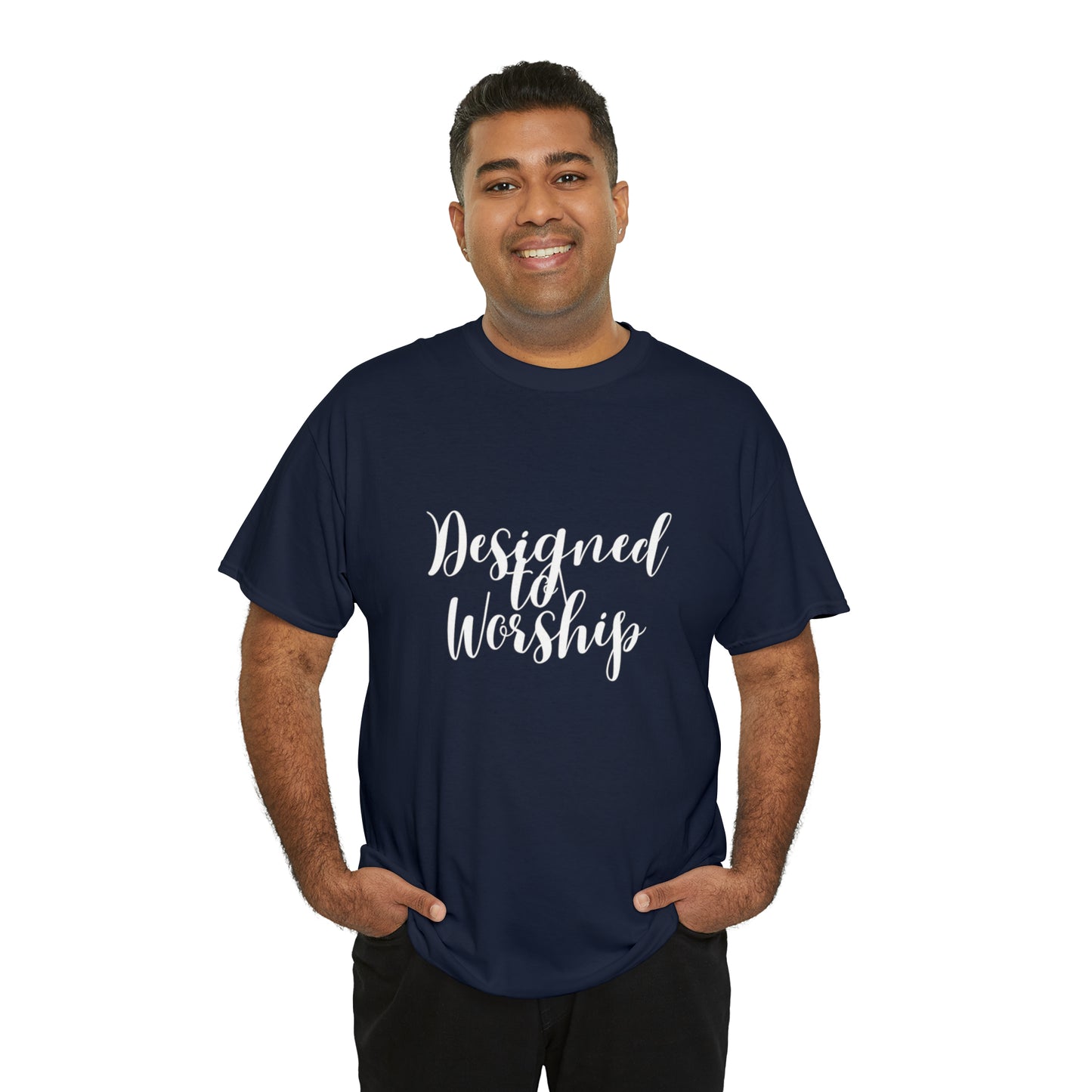 Designed to Worship - Classy Cotton Tee - Unisex