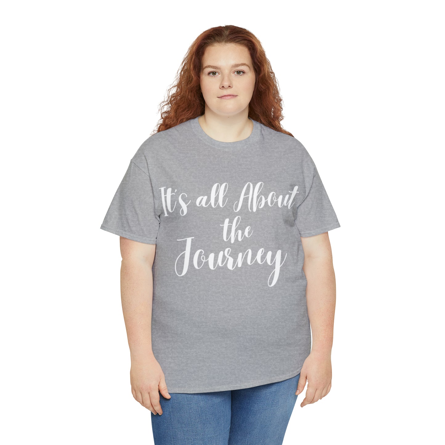 It's all About the Journey - Classy Cotton Tee - Unisex