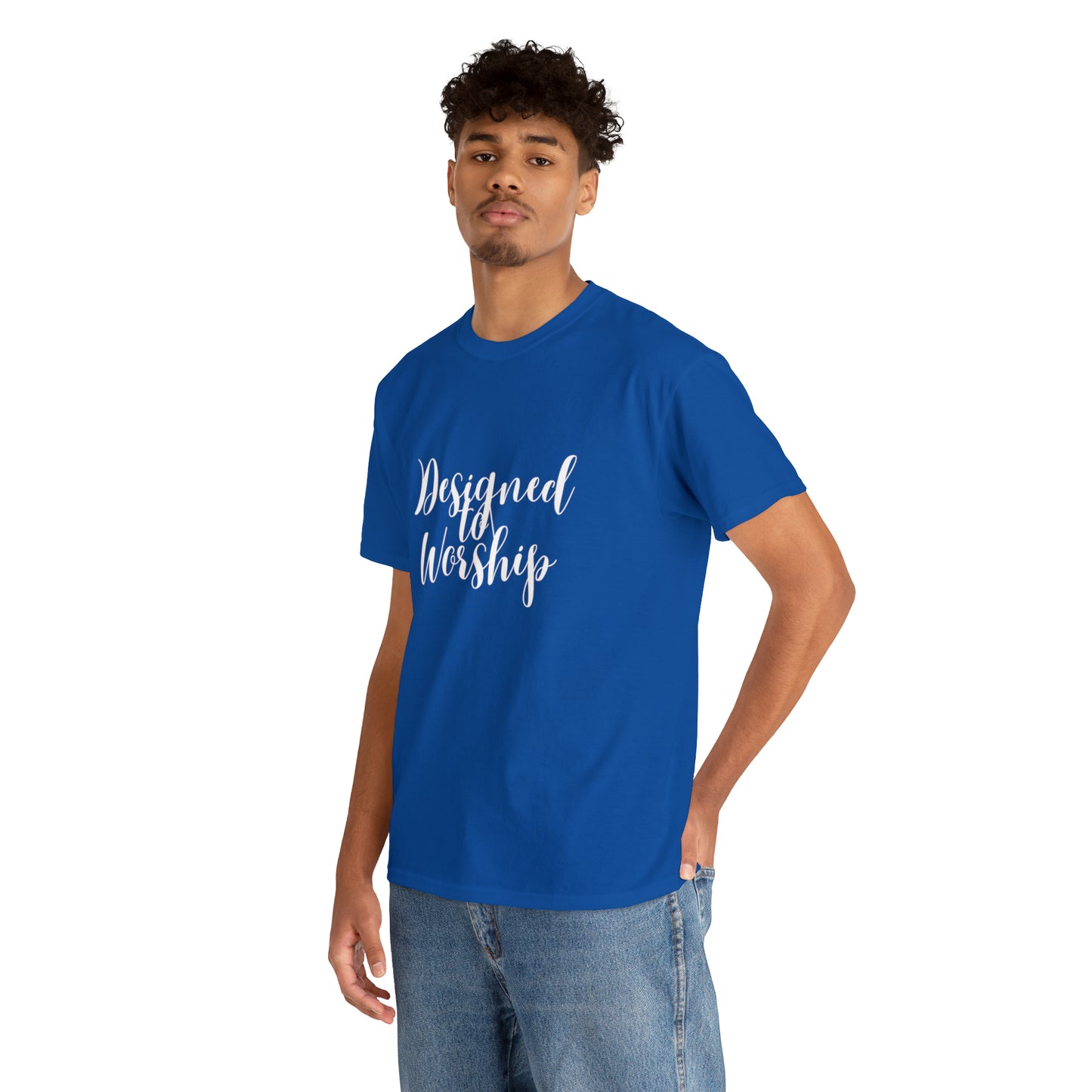 Designed to Worship - Classy Cotton Tee - Unisex