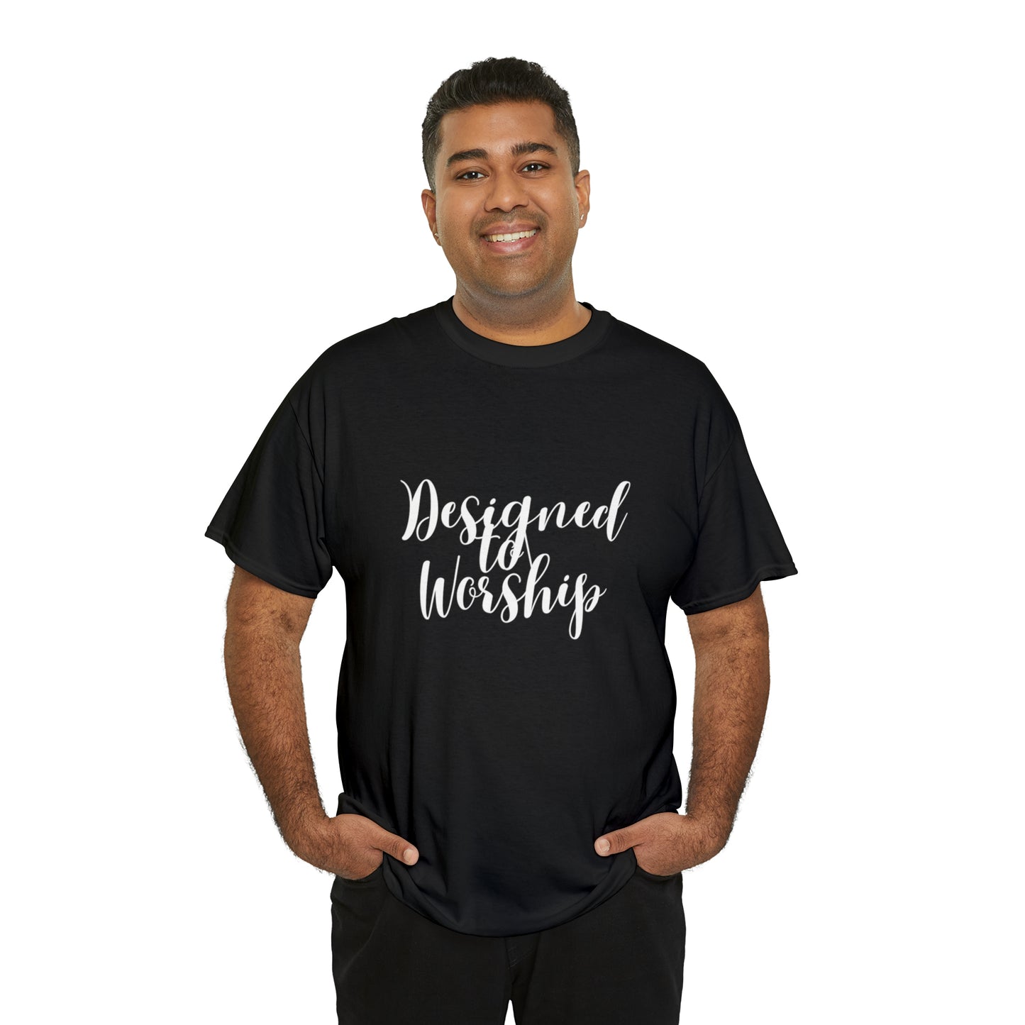 Designed to Worship - Classy Cotton Tee - Unisex