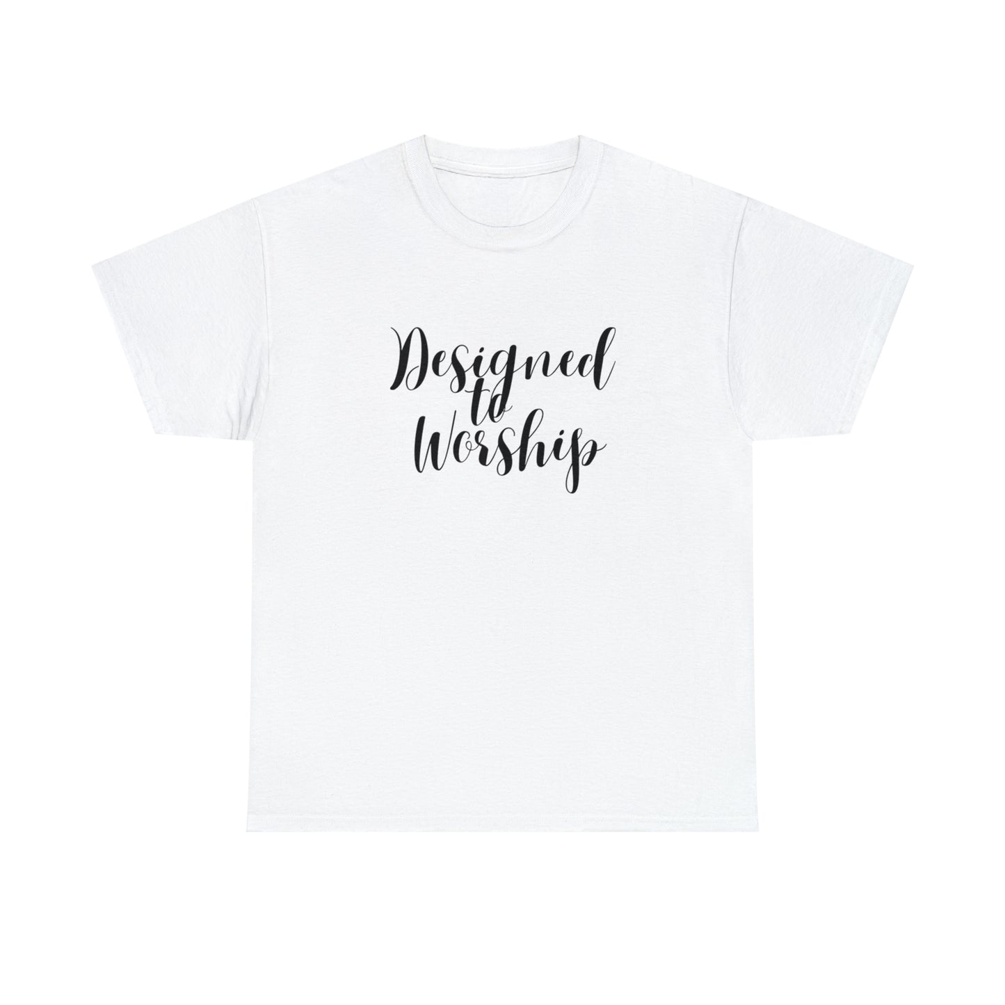 Designed to Worship - Classy Cotton Tee - Unisex