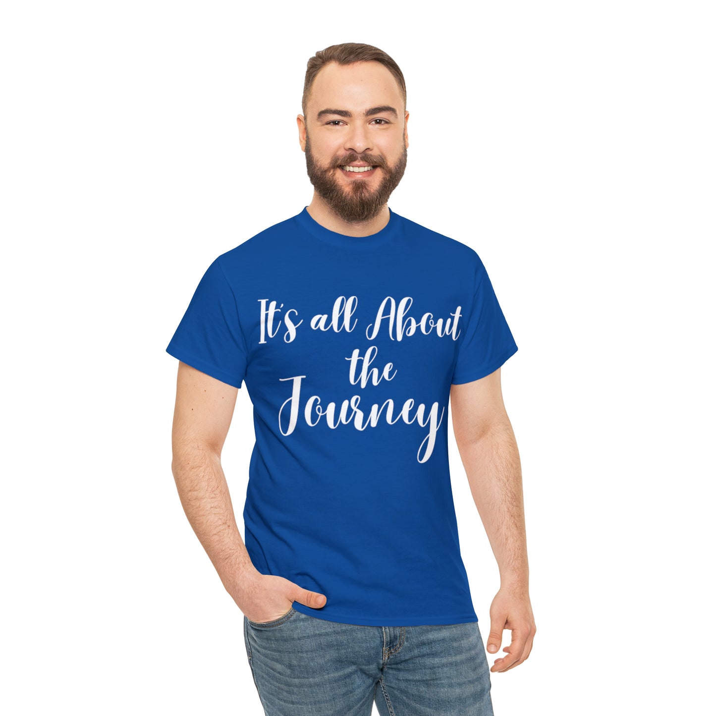 It's all About the Journey - Classy Cotton Tee - Unisex