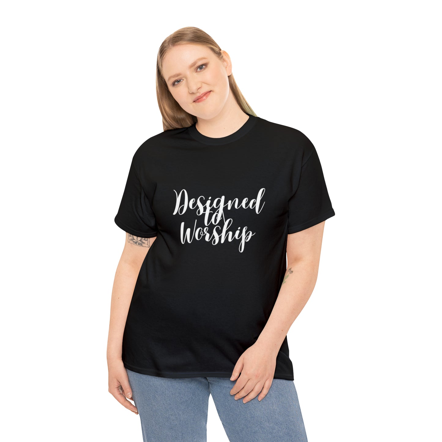 Designed to Worship - Classy Cotton Tee - Unisex