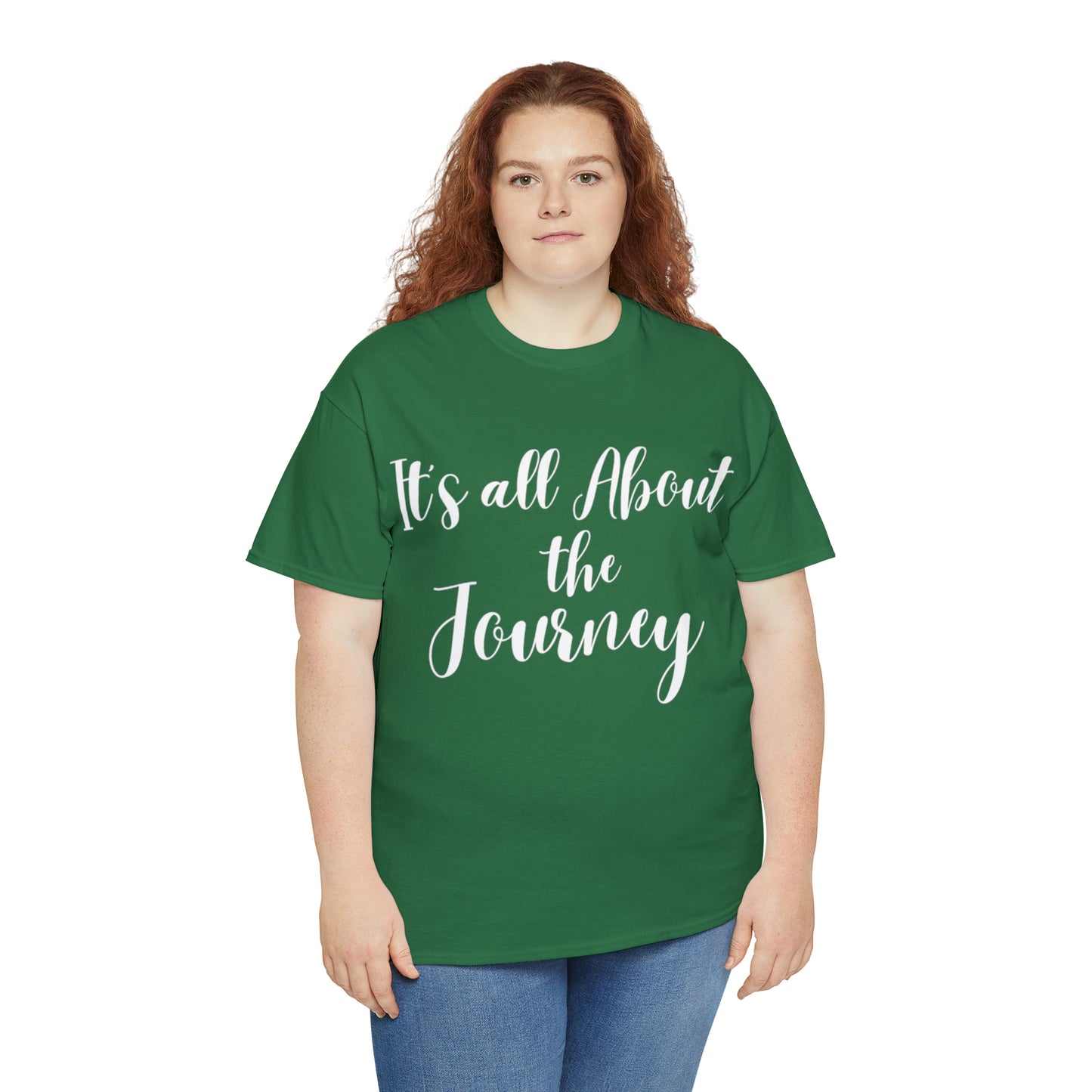 It's all About the Journey - Classy Cotton Tee - Unisex