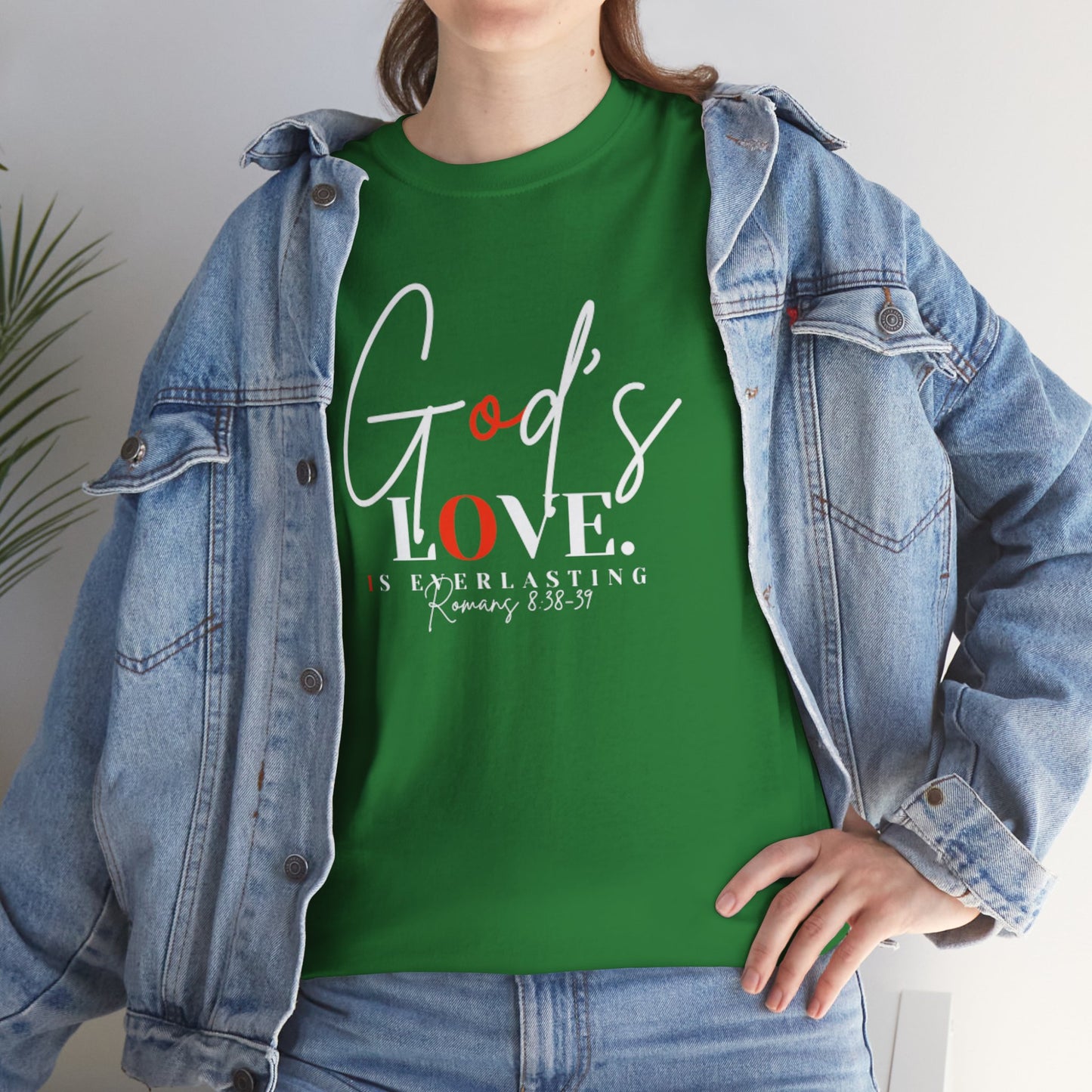 God's Love is Everlasting - Classy Cotton Tee - Unisex