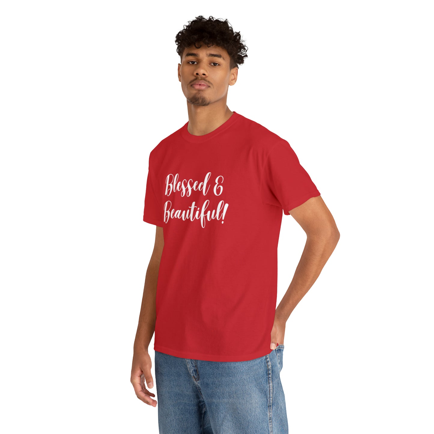 Blessed & Beautiful - Classy Cotton Tee - Unisex