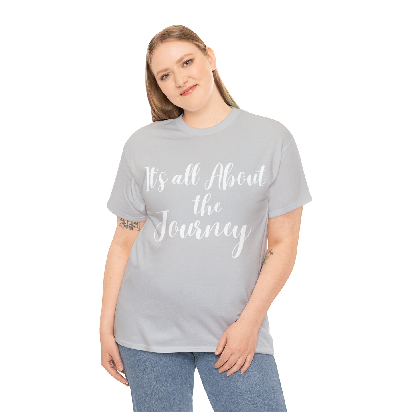 It's all About the Journey - Classy Cotton Tee - Unisex