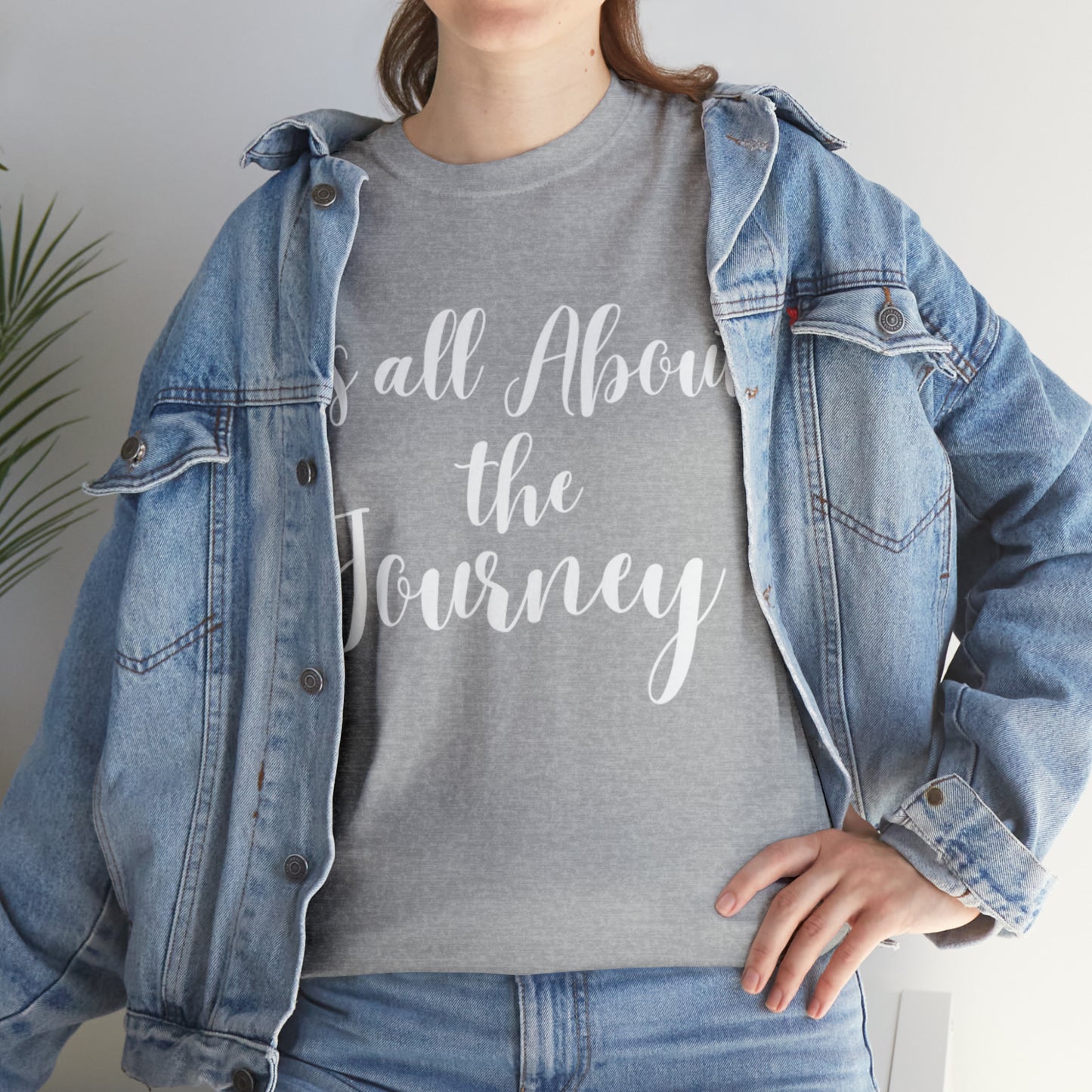 It's all About the Journey - Classy Cotton Tee - Unisex