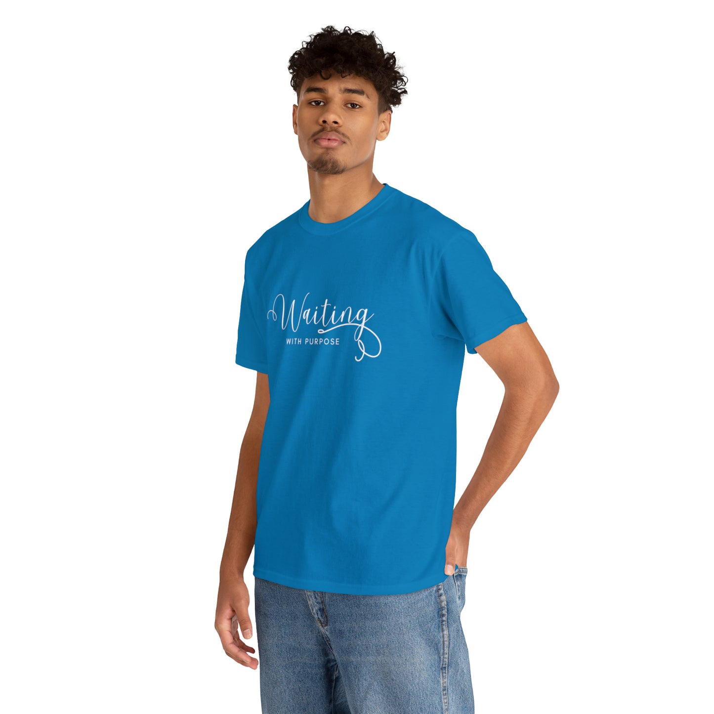 Waiting With Purpose - Heavy Cotton Tee