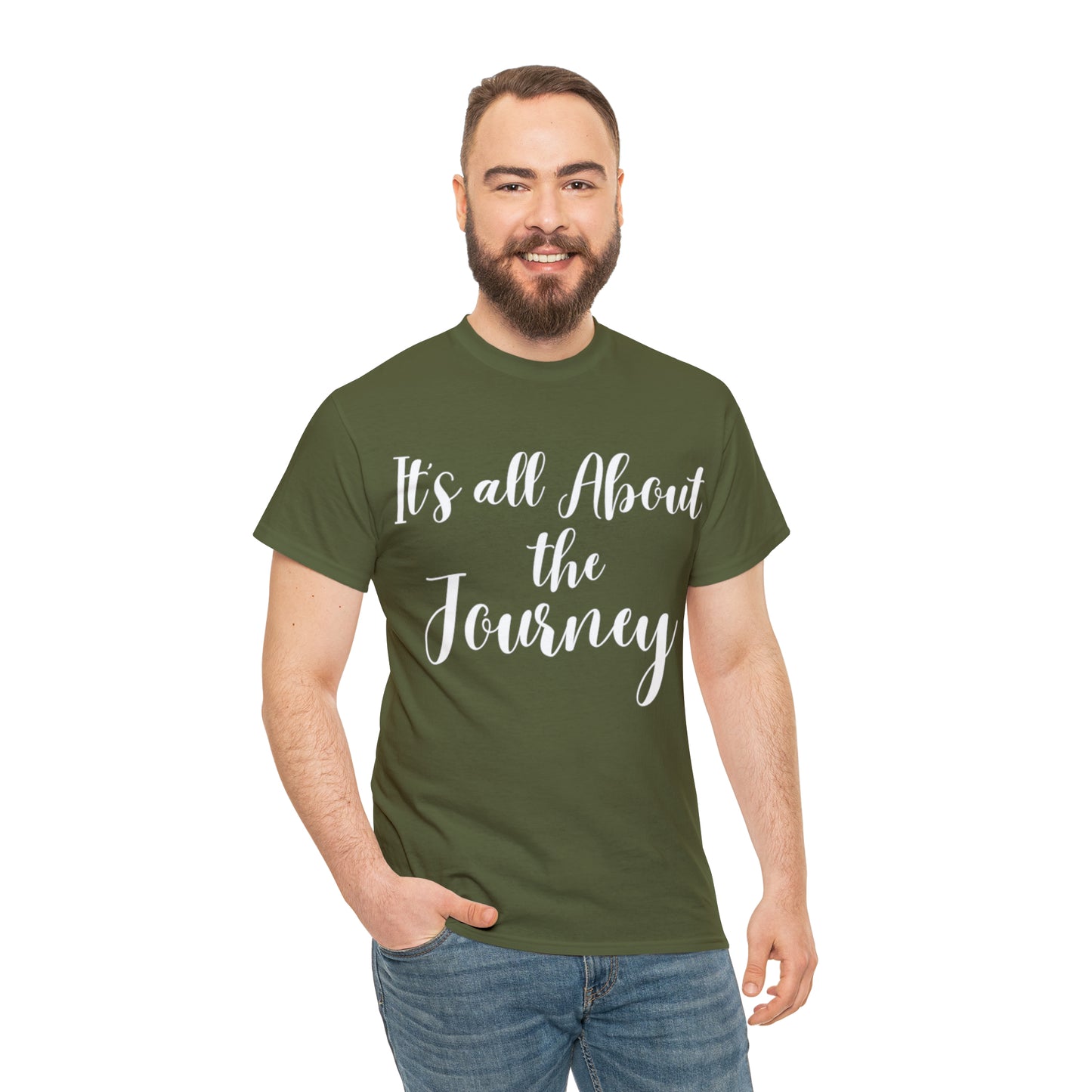 It's all About the Journey - Classy Cotton Tee - Unisex