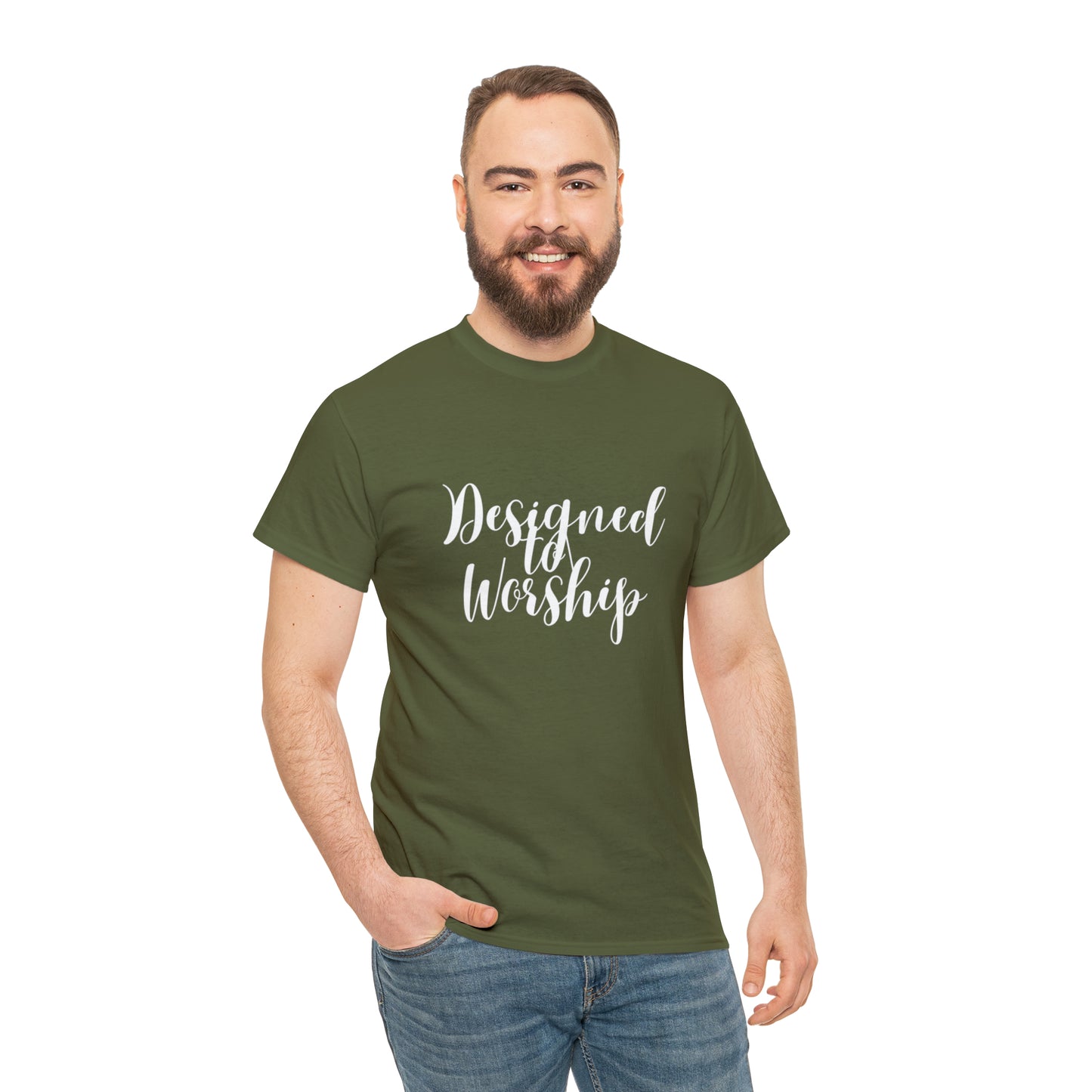 Designed to Worship - Classy Cotton Tee - Unisex