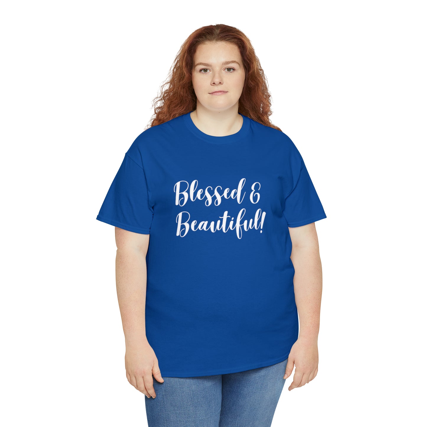 Blessed & Beautiful - Classy Cotton Tee - Unisex