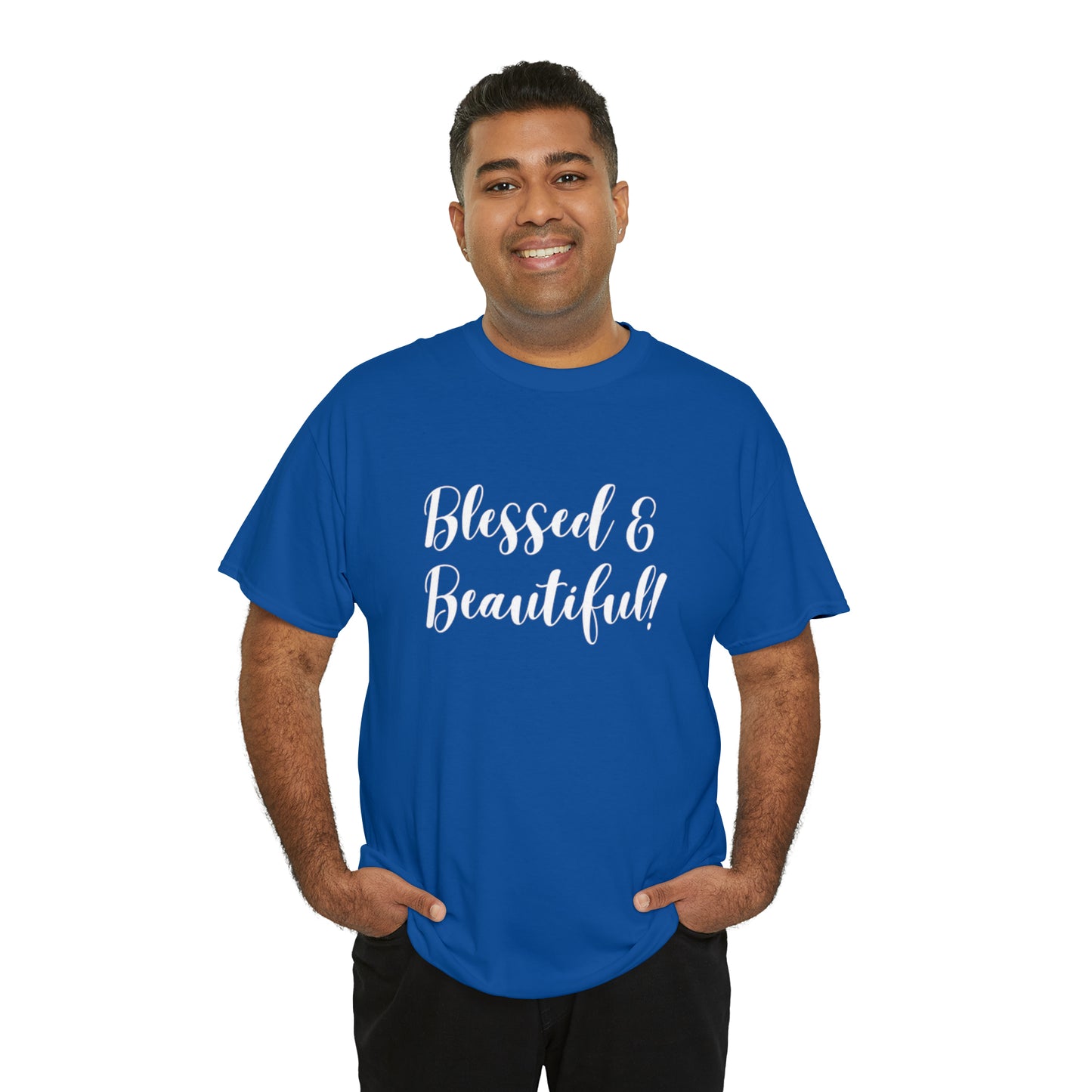 Blessed & Beautiful - Classy Cotton Tee - Unisex