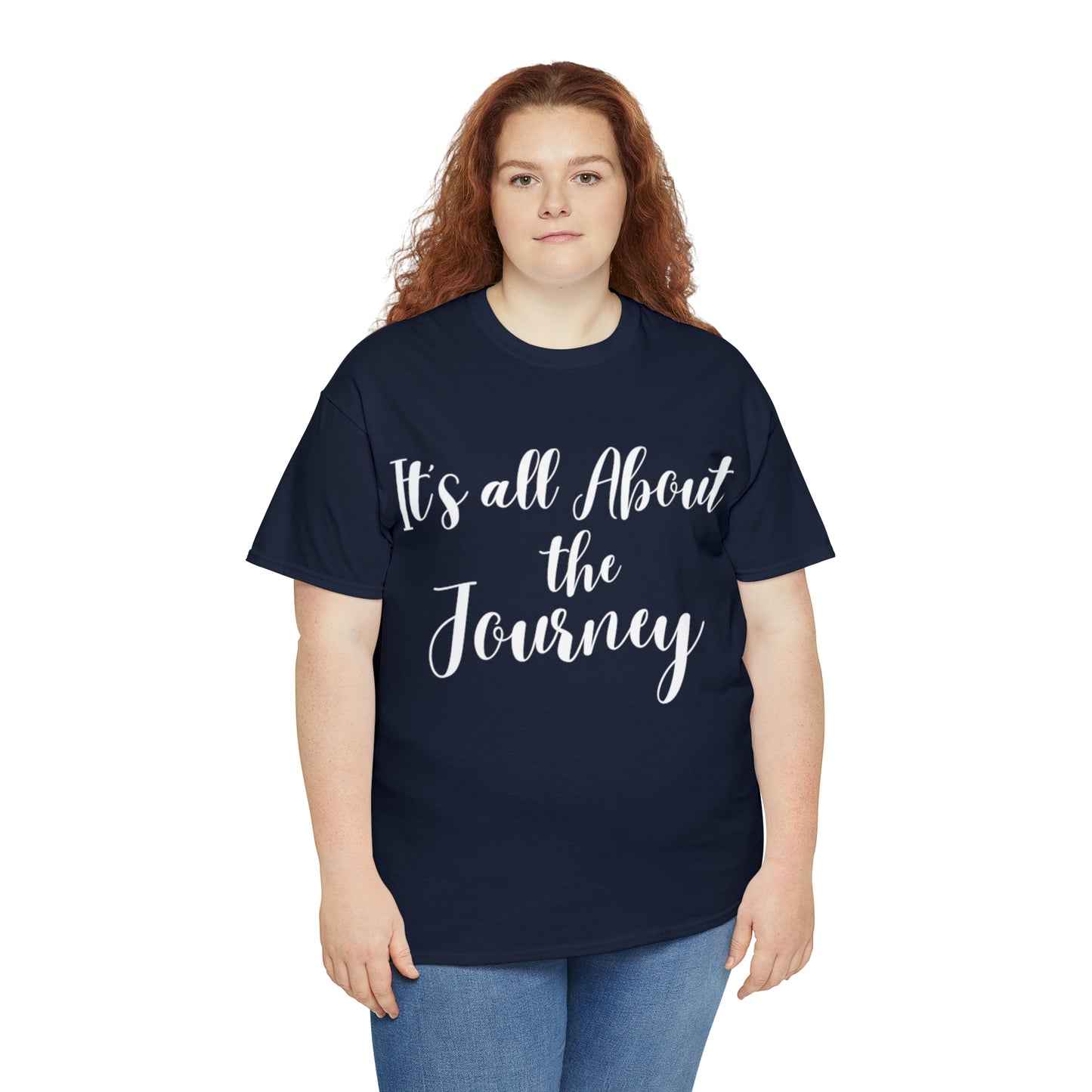 It's all About the Journey - Classy Cotton Tee - Unisex