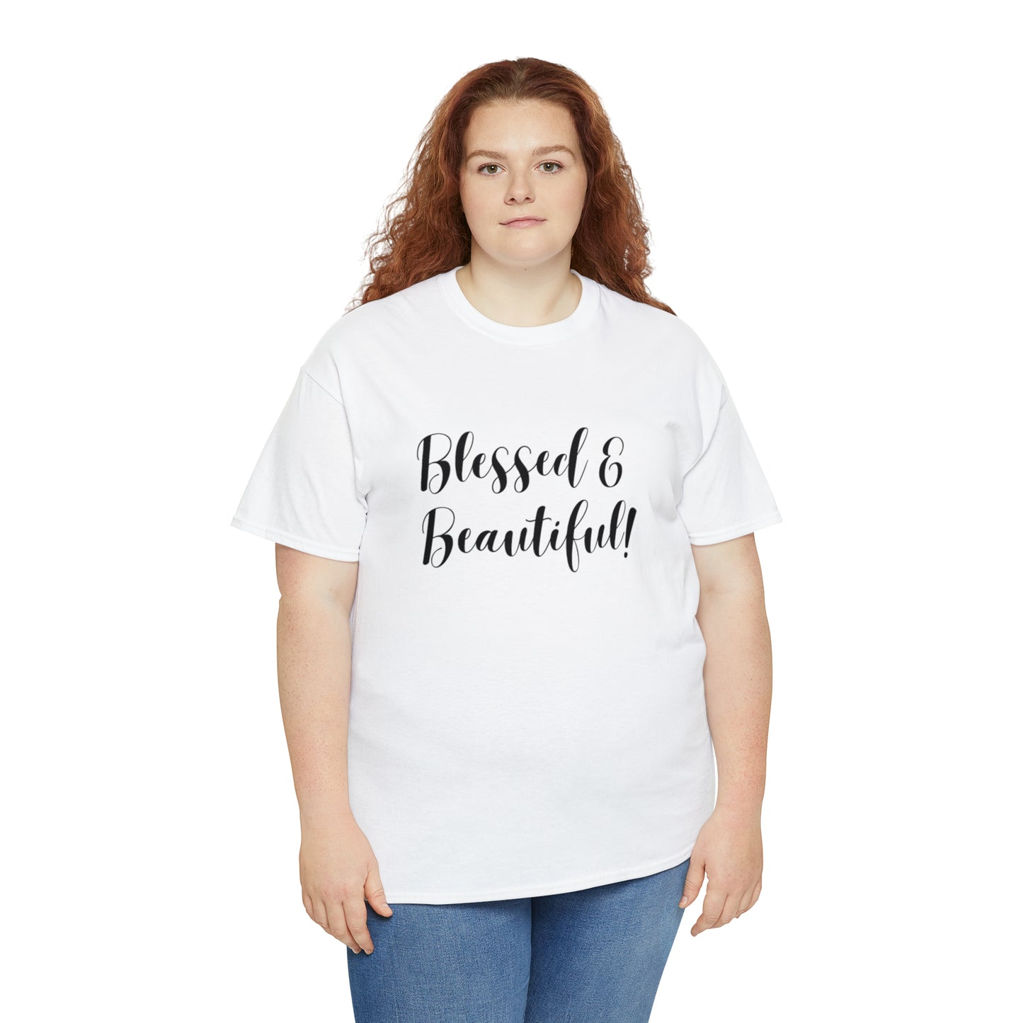 Blessed & Beautiful - Classy Cotton Tee - Unisex