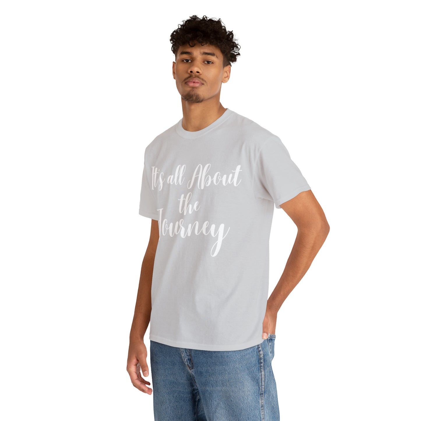 It's all About the Journey - Classy Cotton Tee - Unisex