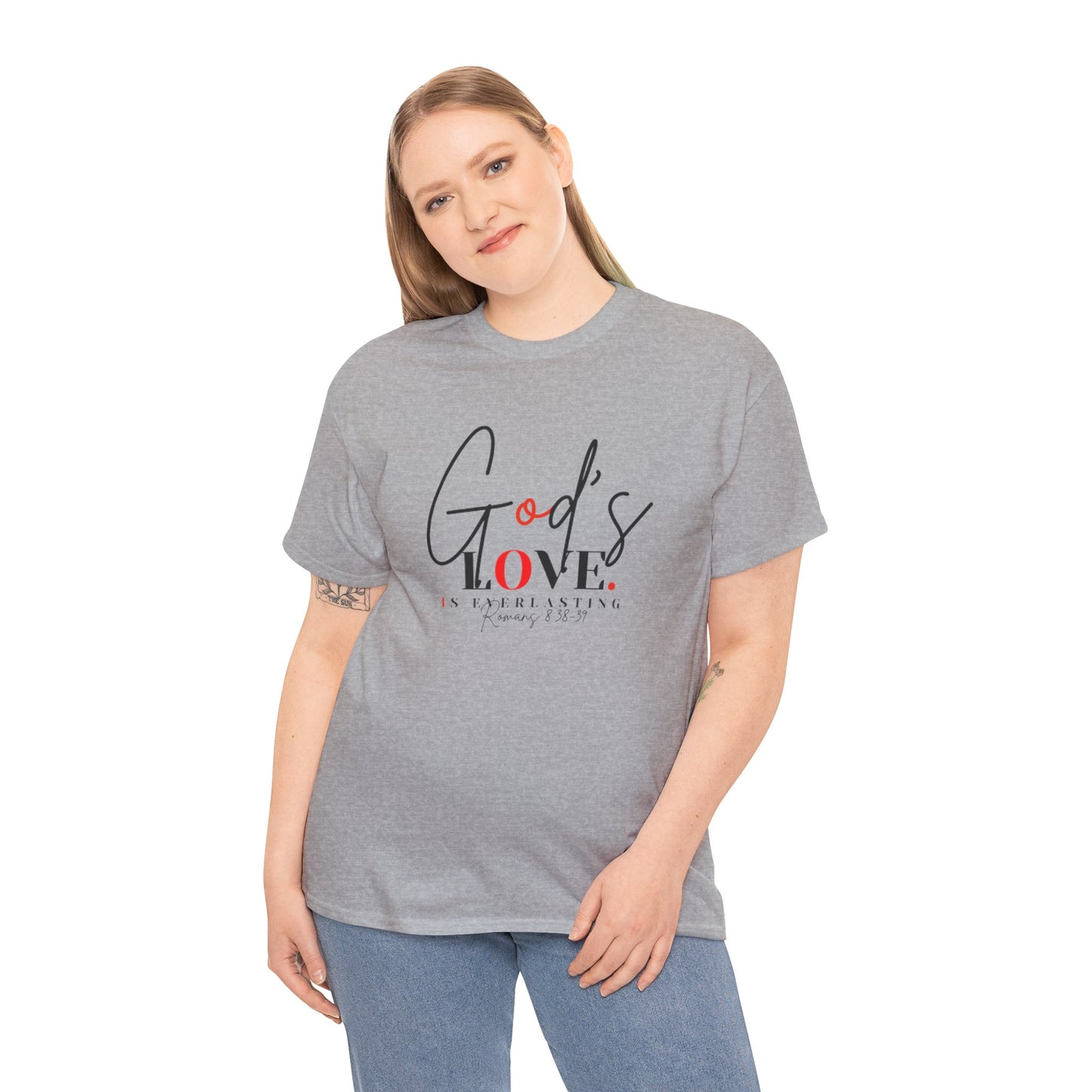 God's Love is Everlasting - Classy Cotton Tee - Unisex
