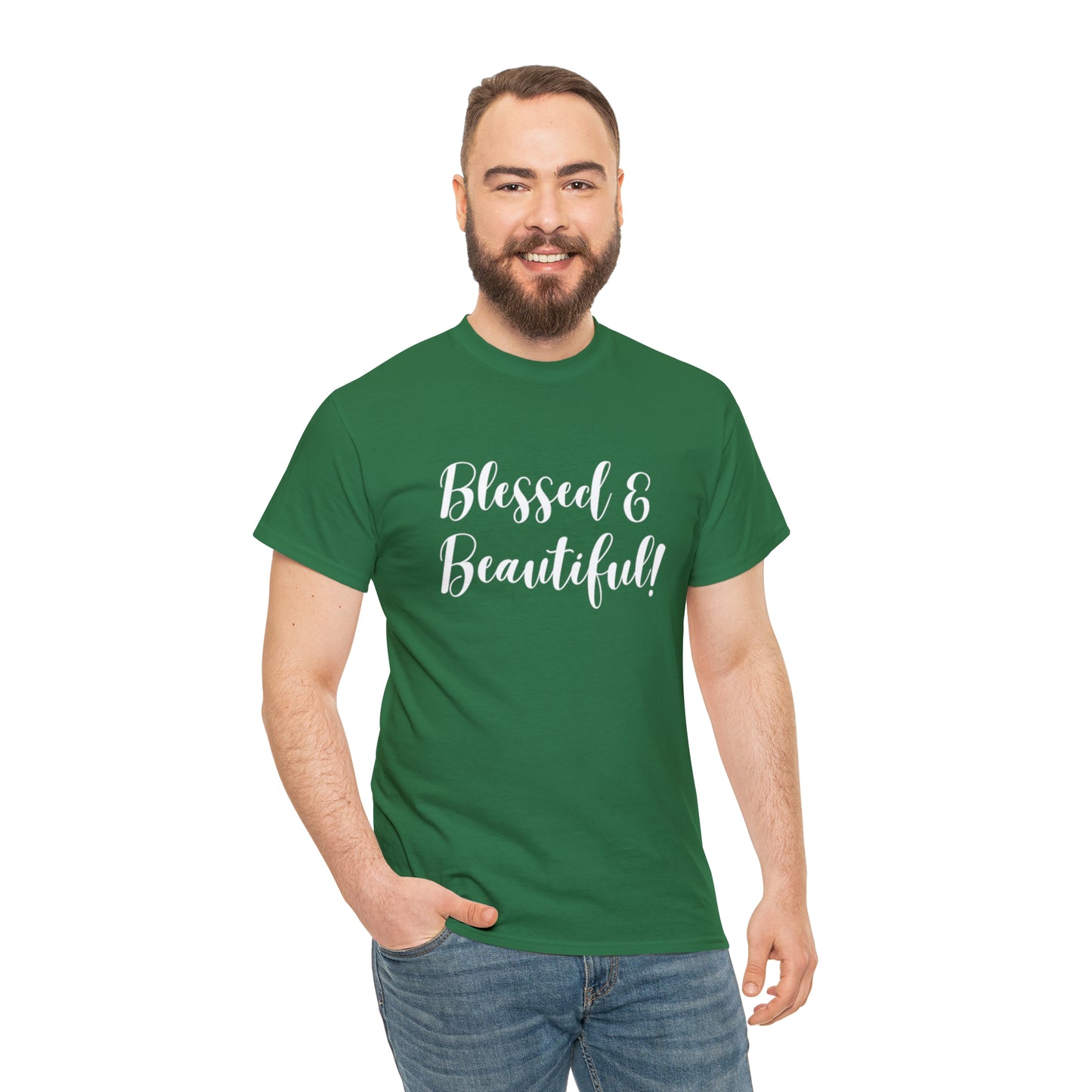 Blessed & Beautiful - Classy Cotton Tee - Unisex