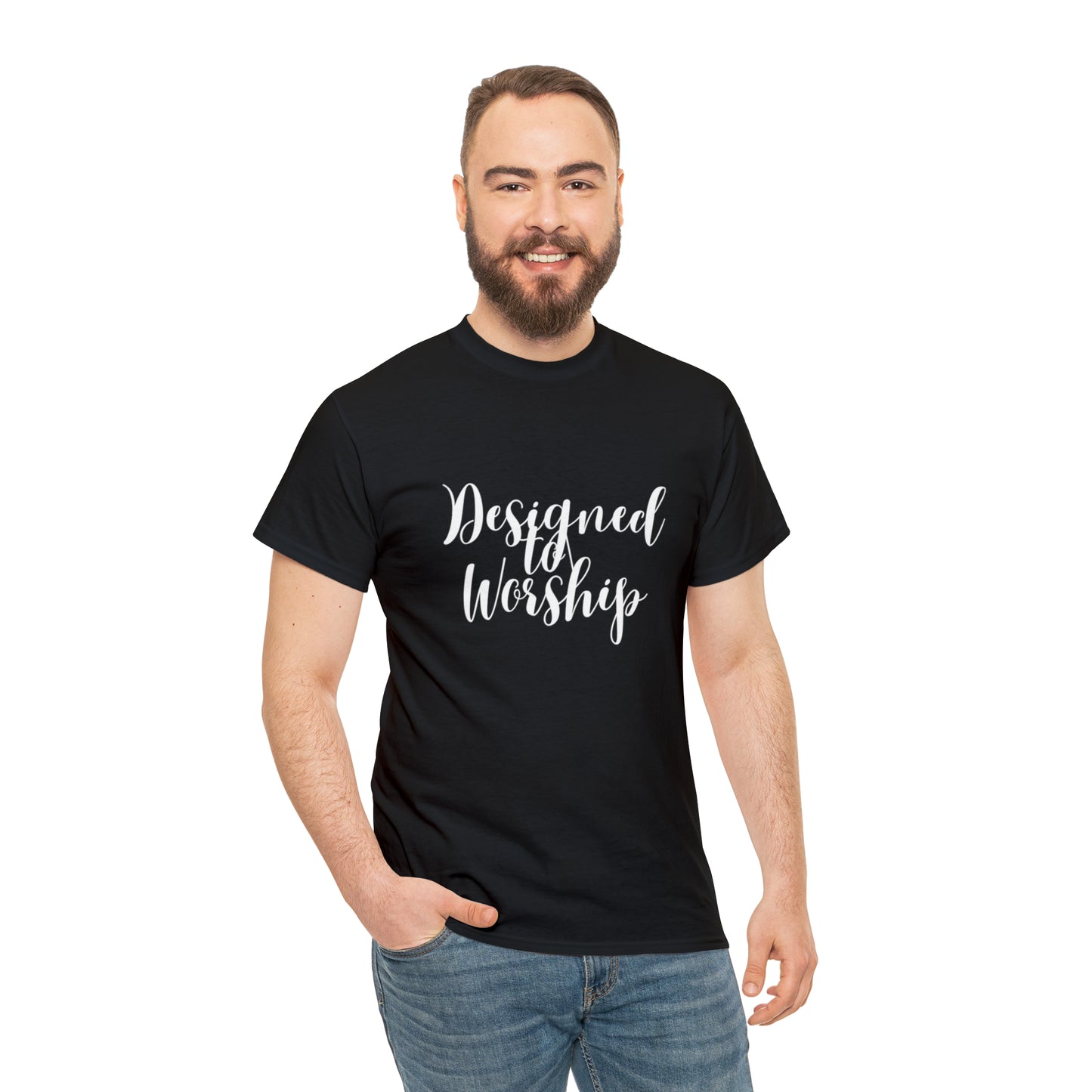 Designed to Worship - Classy Cotton Tee - Unisex