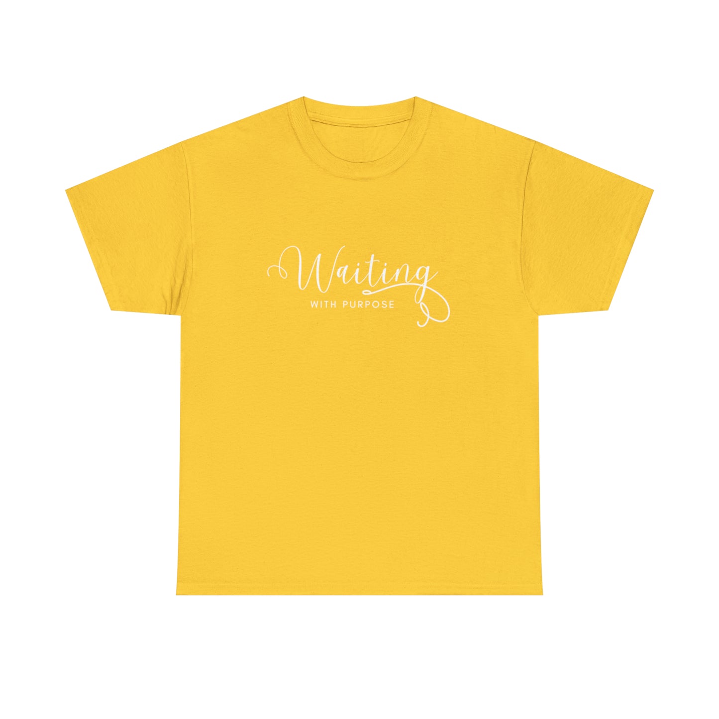 Waiting With Purpose - Heavy Cotton Tee