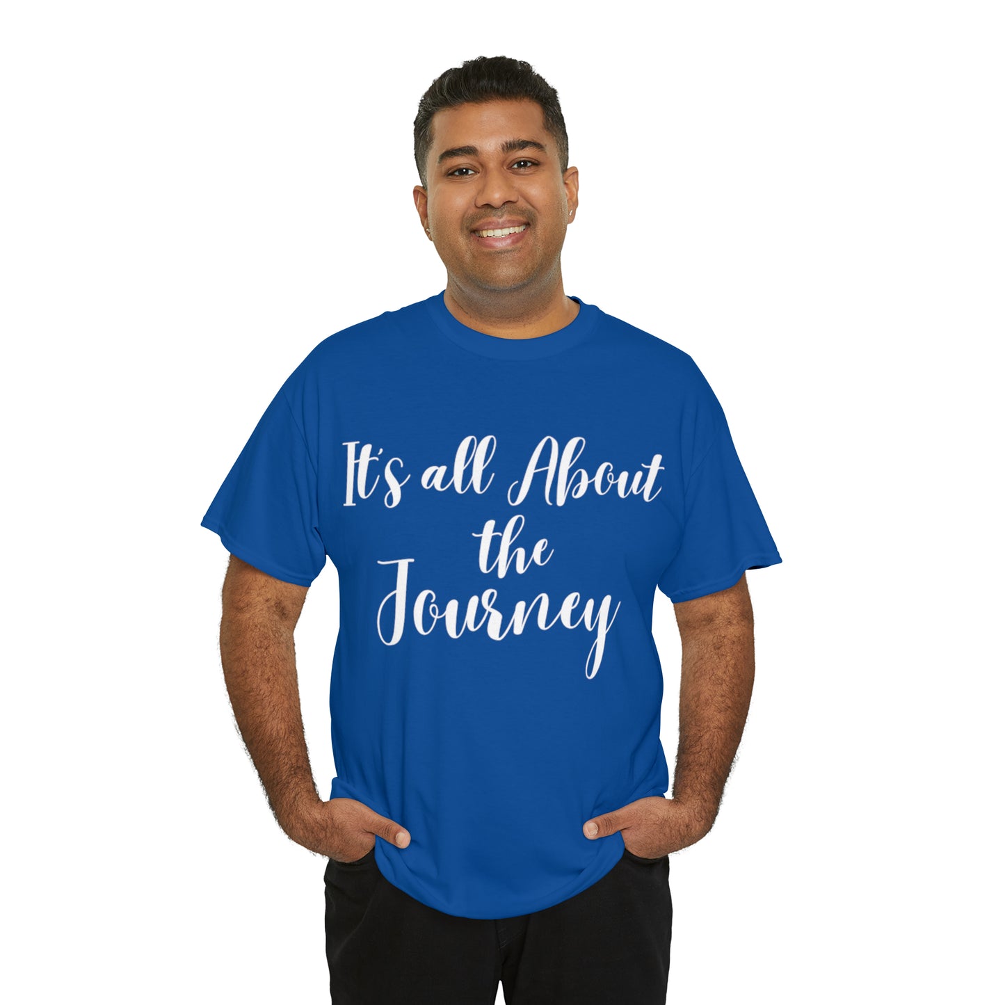 It's all About the Journey - Classy Cotton Tee - Unisex