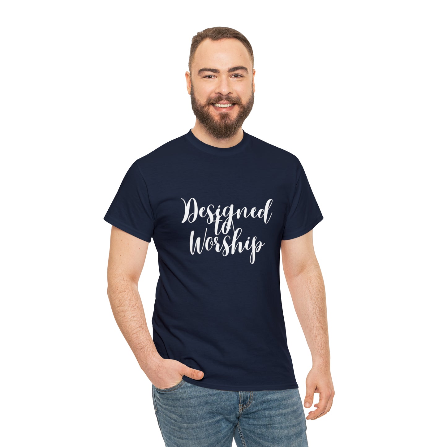 Designed to Worship - Classy Cotton Tee - Unisex