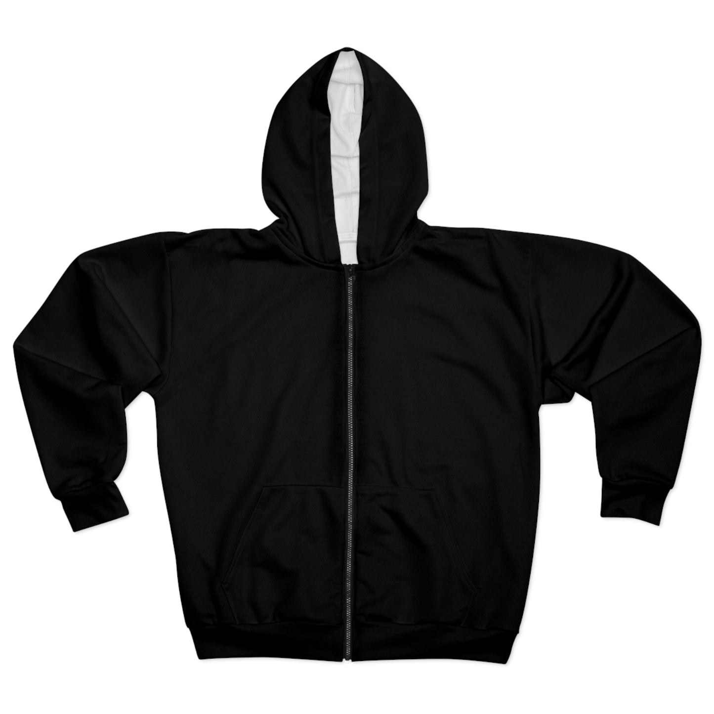 Black Journey Geared Zip Hoodie (fits like a jacket).