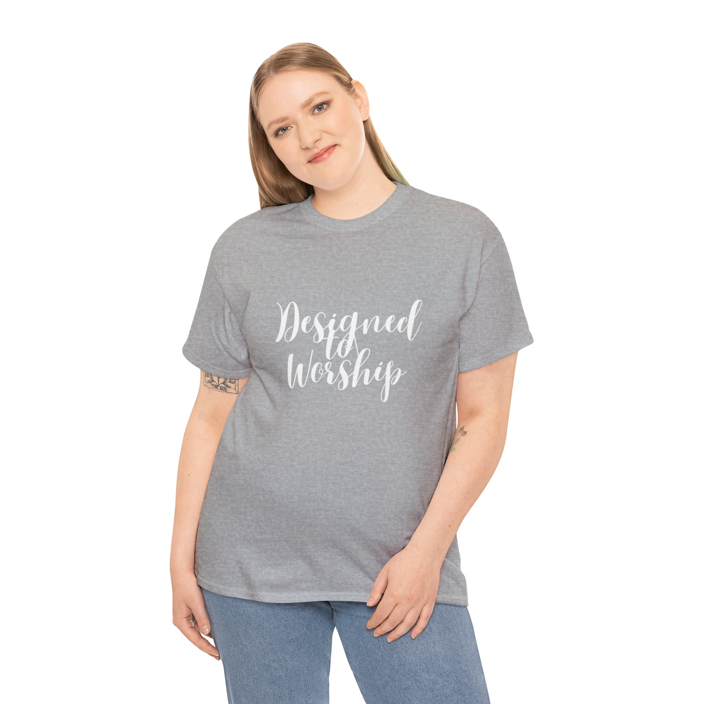 Designed to Worship - Classy Cotton Tee - Unisex