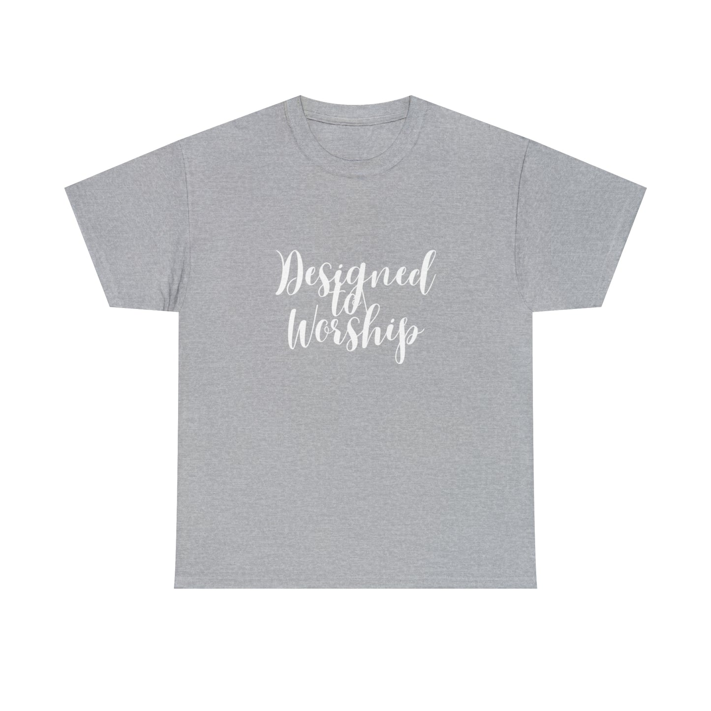 Designed to Worship - Classy Cotton Tee - Unisex