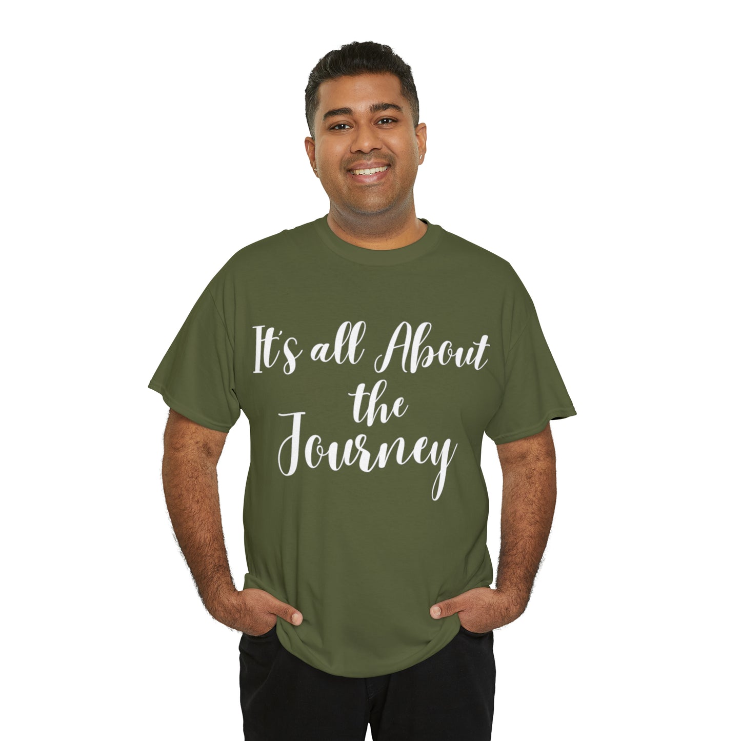 It's all About the Journey - Classy Cotton Tee - Unisex