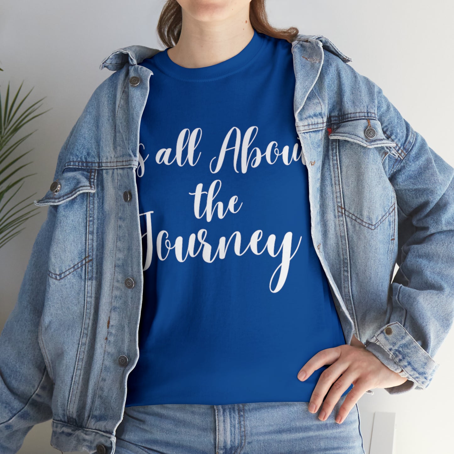 It's all About the Journey - Classy Cotton Tee - Unisex