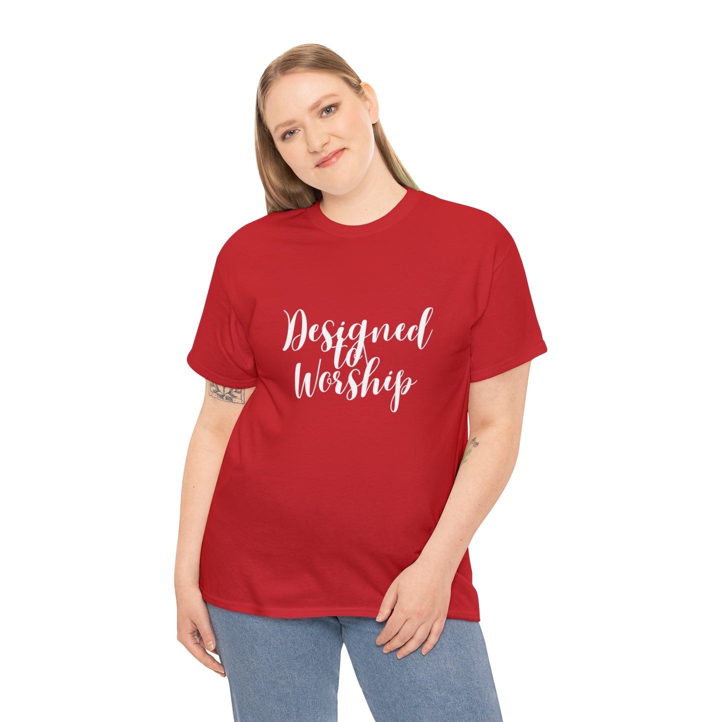 Designed to Worship - Classy Cotton Tee - Unisex