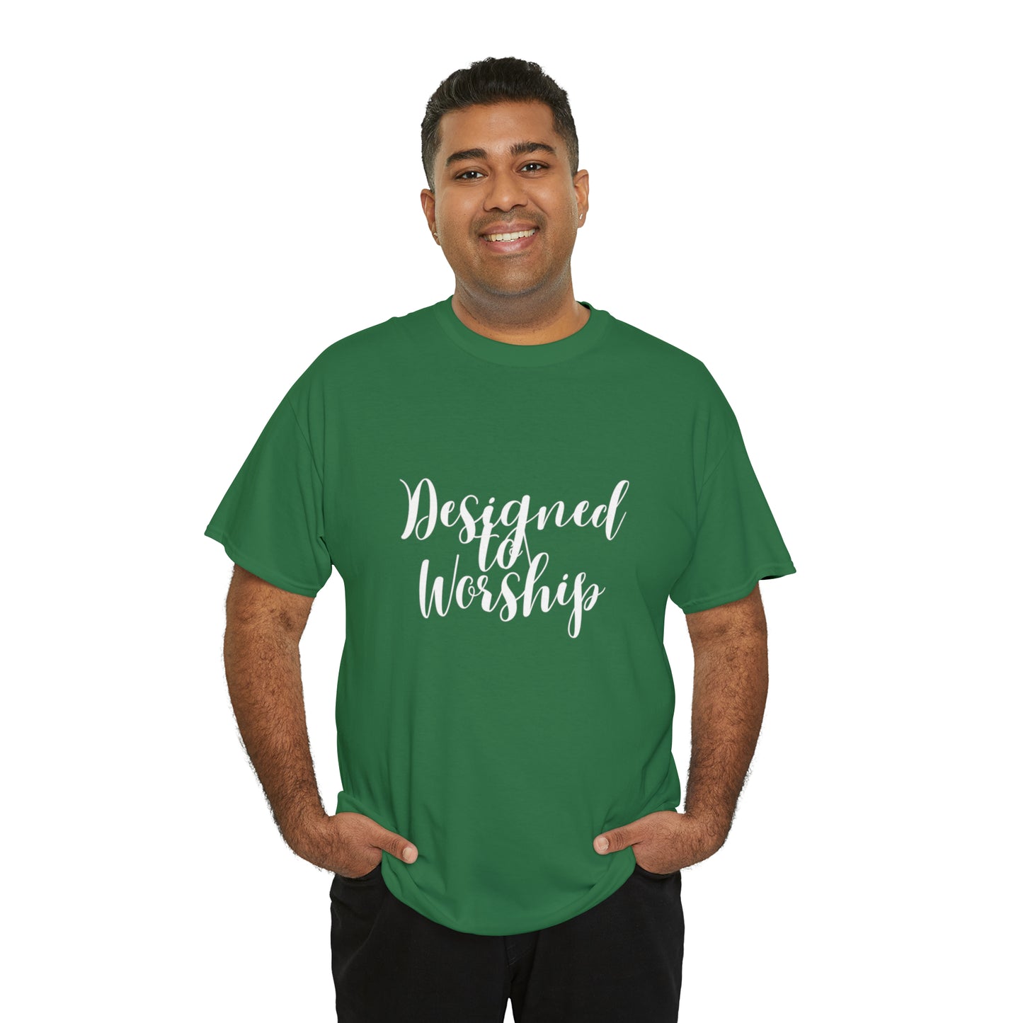 Designed to Worship - Classy Cotton Tee - Unisex