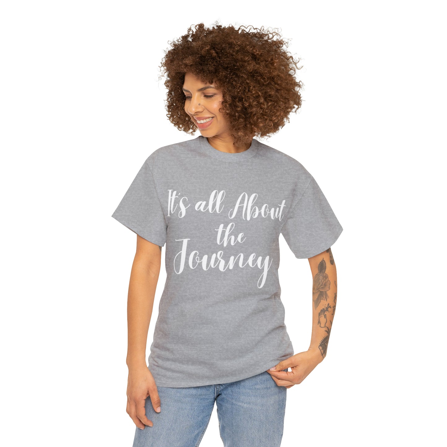 It's all About the Journey - Classy Cotton Tee - Unisex