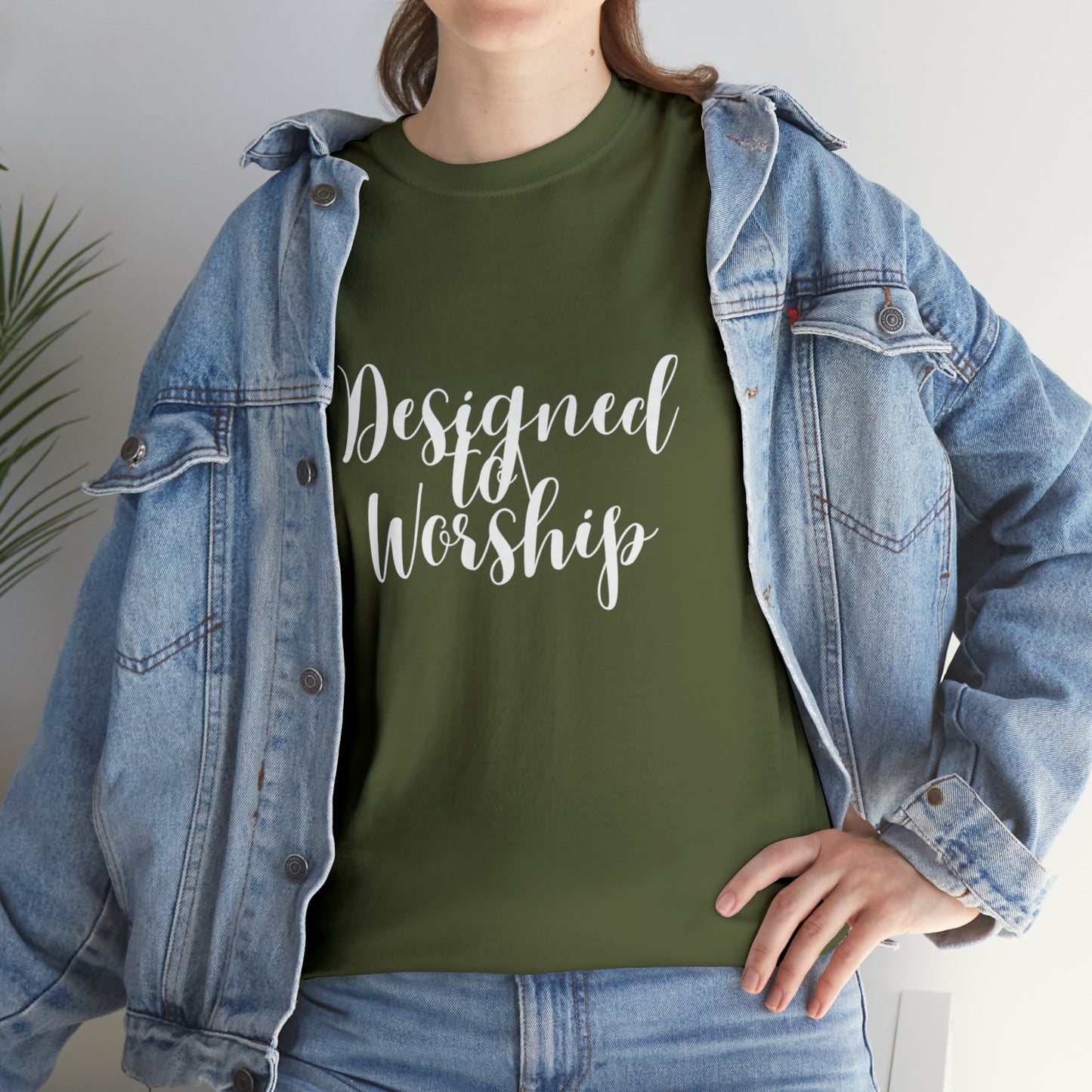 Designed to Worship - Classy Cotton Tee - Unisex