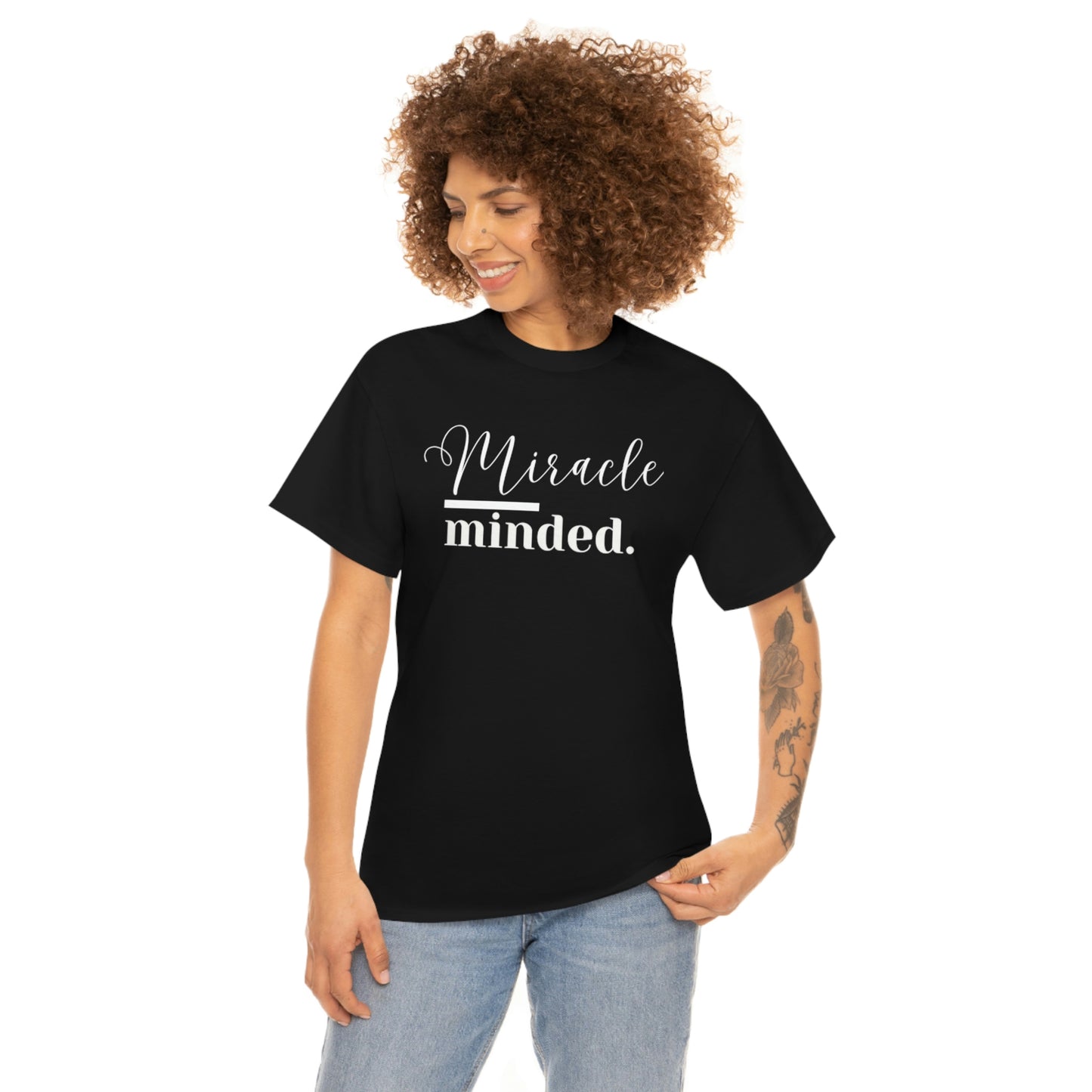 Miracle Minded T-Shirt - Heavy Cotton Tee