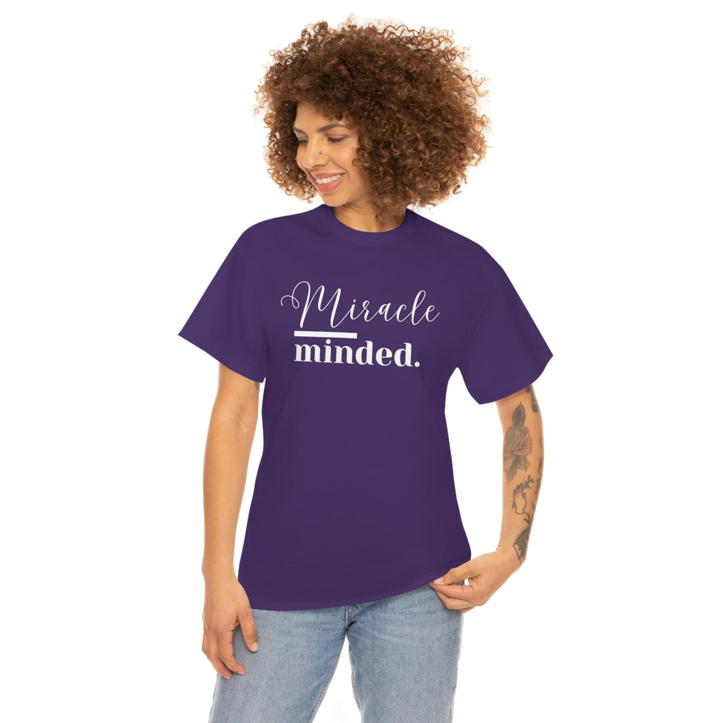 Miracle Minded T-Shirt - Heavy Cotton Tee