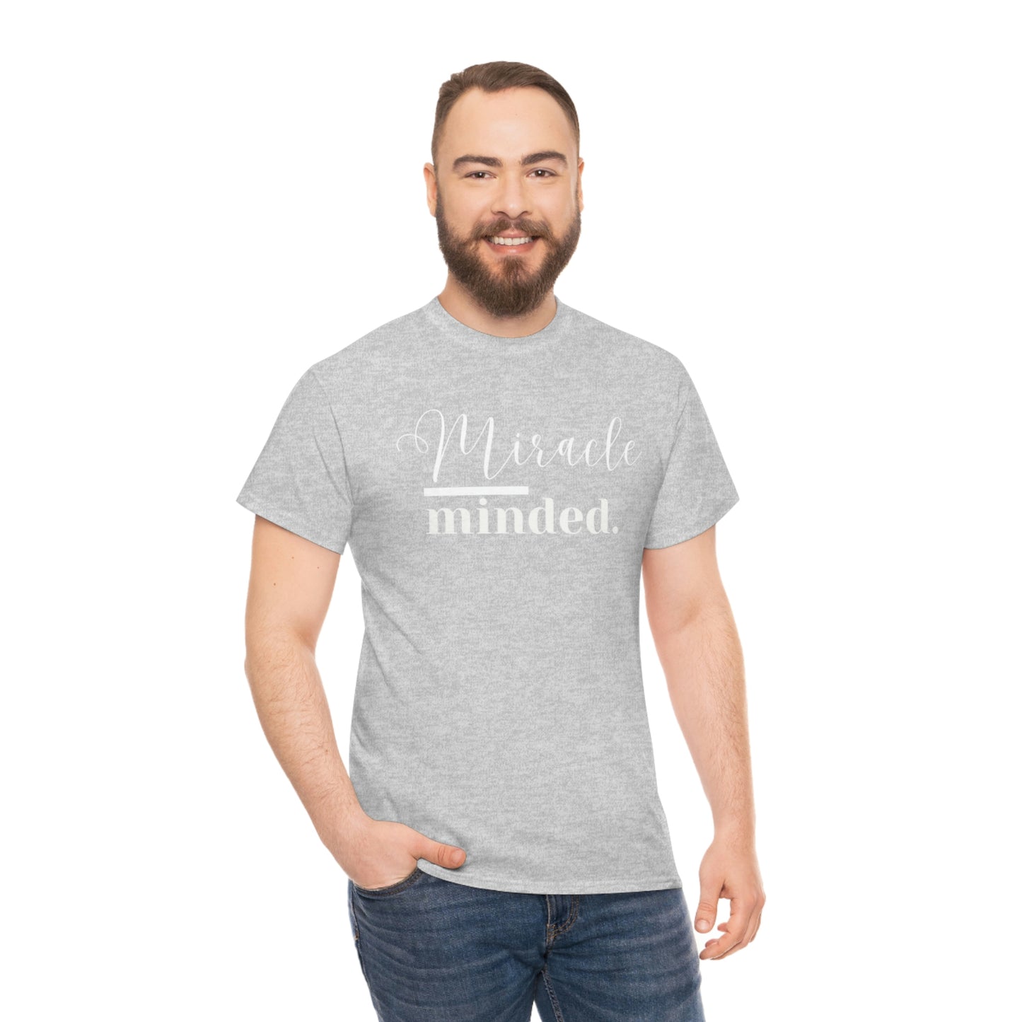 Miracle Minded T-Shirt - Heavy Cotton Tee