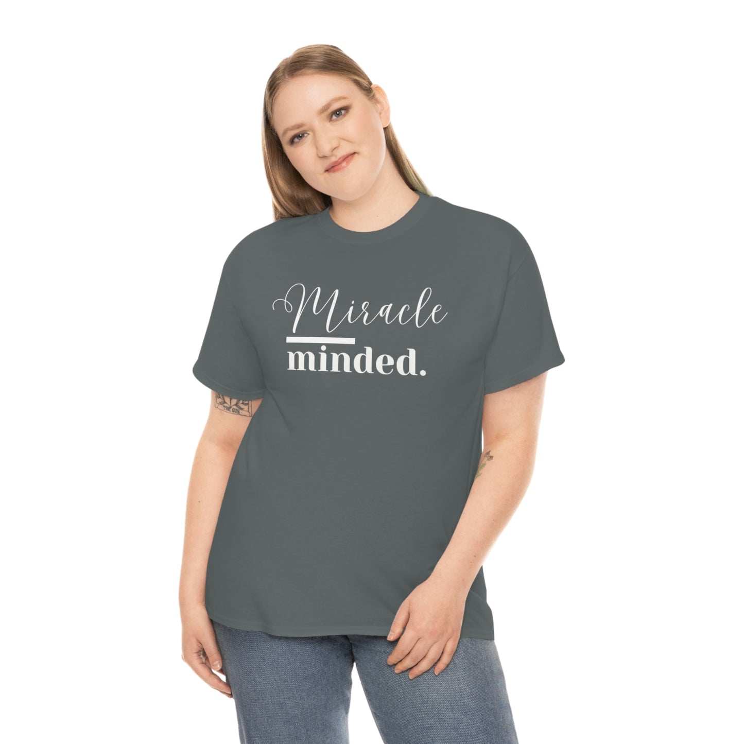 Miracle Minded T-Shirt - Heavy Cotton Tee